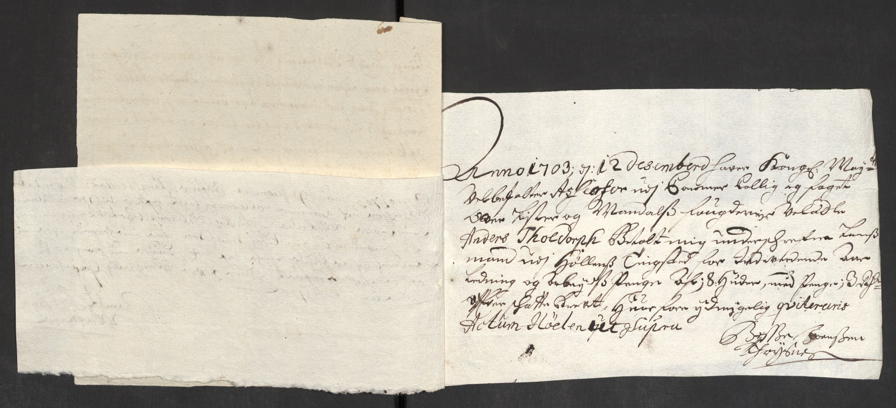 Rentekammeret inntil 1814, Reviderte regnskaper, Fogderegnskap, AV/RA-EA-4092/R43/L2550: Fogderegnskap Lista og Mandal, 1703-1704, p. 143