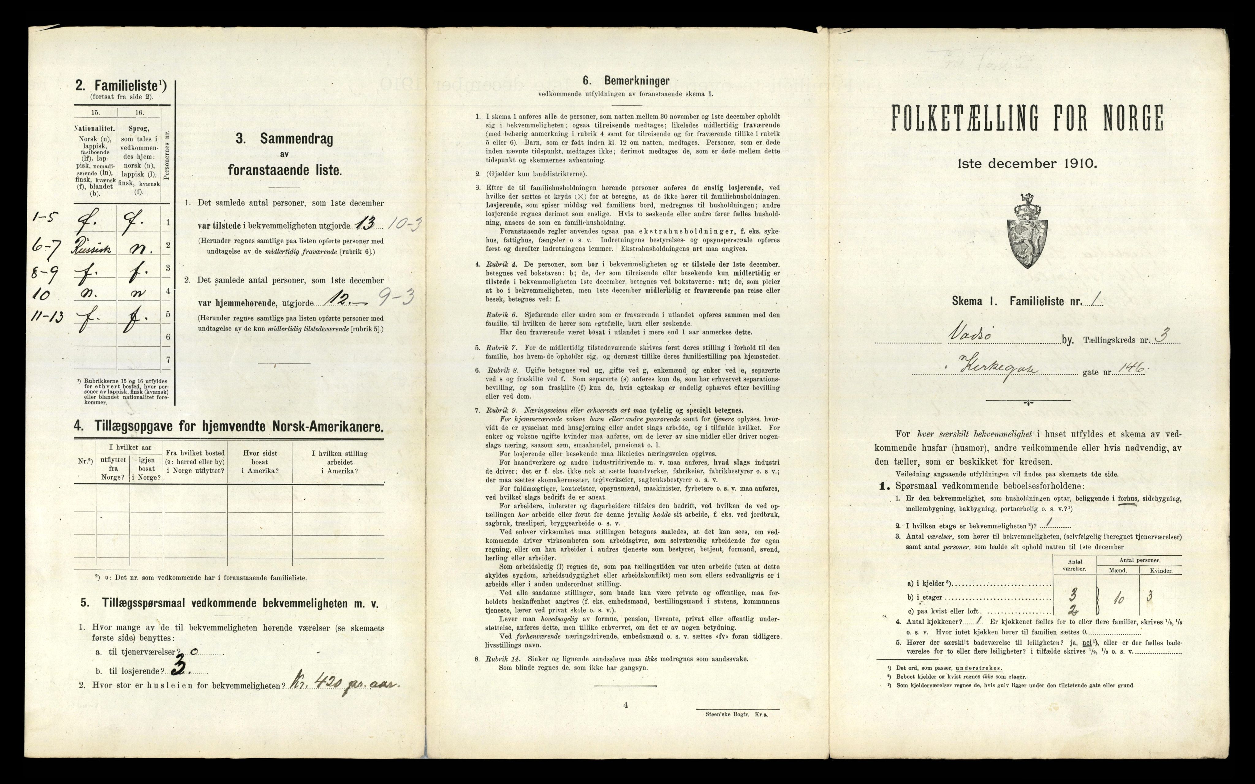 RA, 1910 census for Vadsø, 1910, p. 783