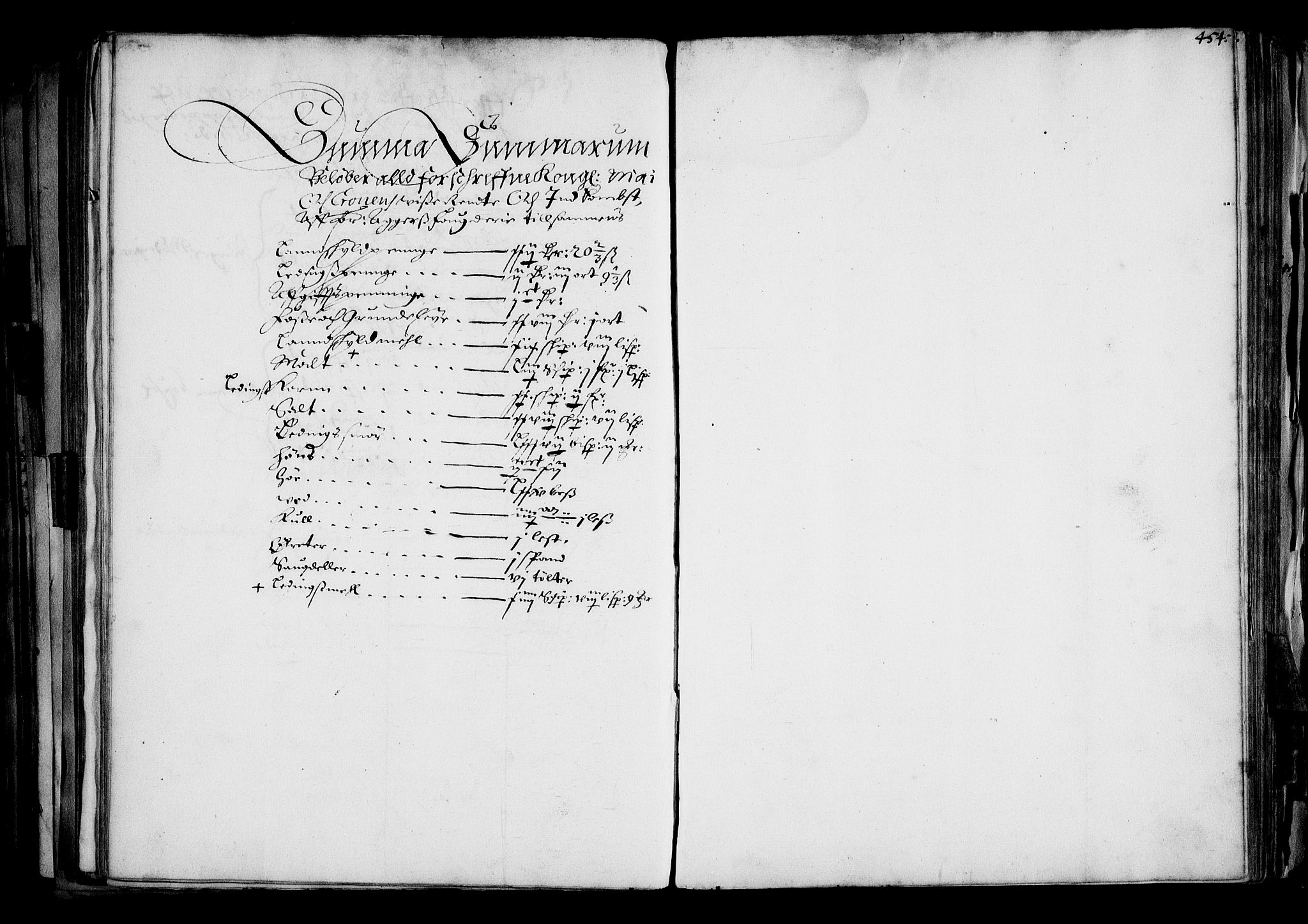 Rentekammeret inntil 1814, Realistisk ordnet avdeling, AV/RA-EA-4070/N/Na/L0001: [XI f]: Akershus stifts jordebok, 1652, p. 453b-454a