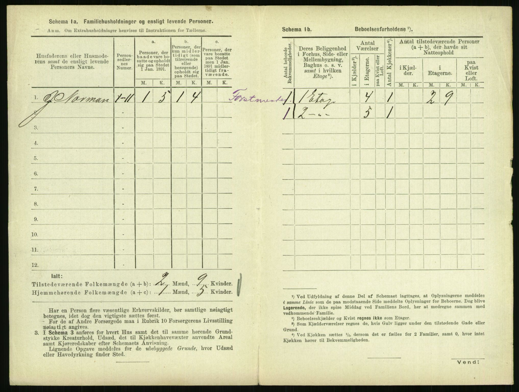 RA, 1891 census for 0707 Larvik, 1891, p. 2102