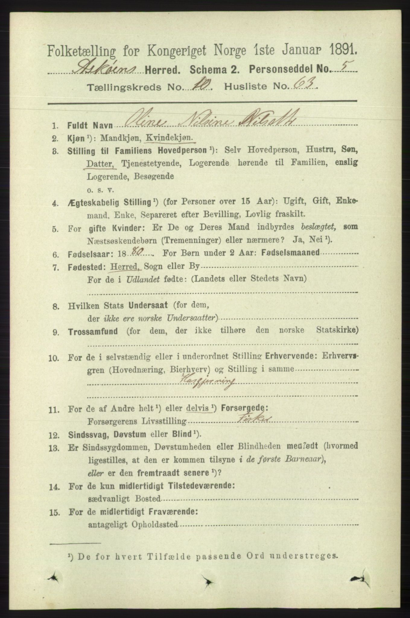 RA, 1891 census for 1247 Askøy, 1891, p. 6756