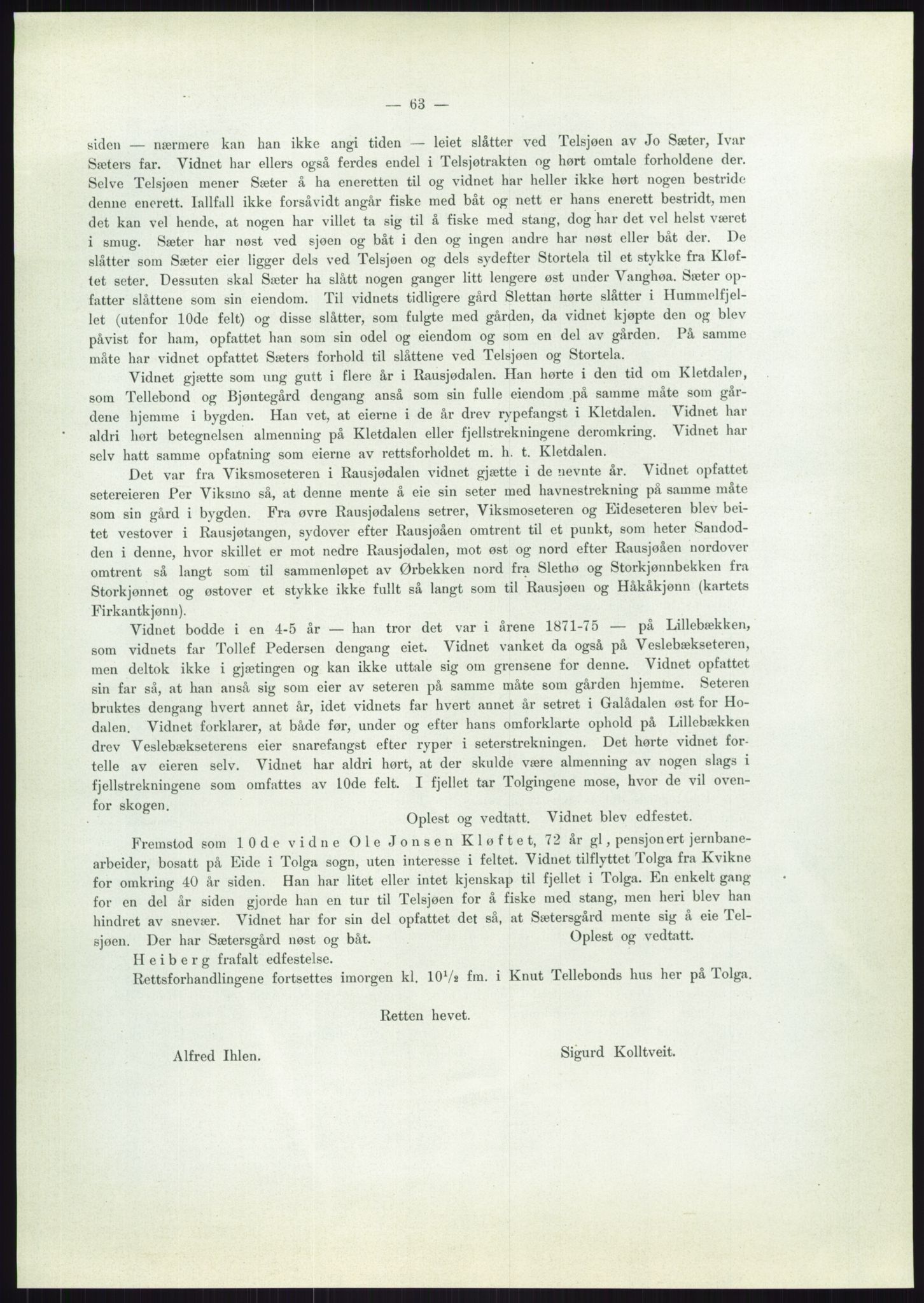 Høyfjellskommisjonen, AV/RA-S-1546/X/Xa/L0001: Nr. 1-33, 1909-1953, p. 4327