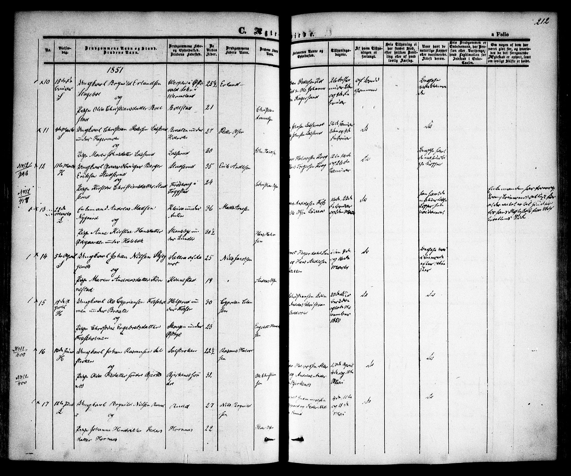 Høland prestekontor Kirkebøker, AV/SAO-A-10346a/F/Fa/L0009: Parish register (official) no. I 9, 1846-1853, p. 212