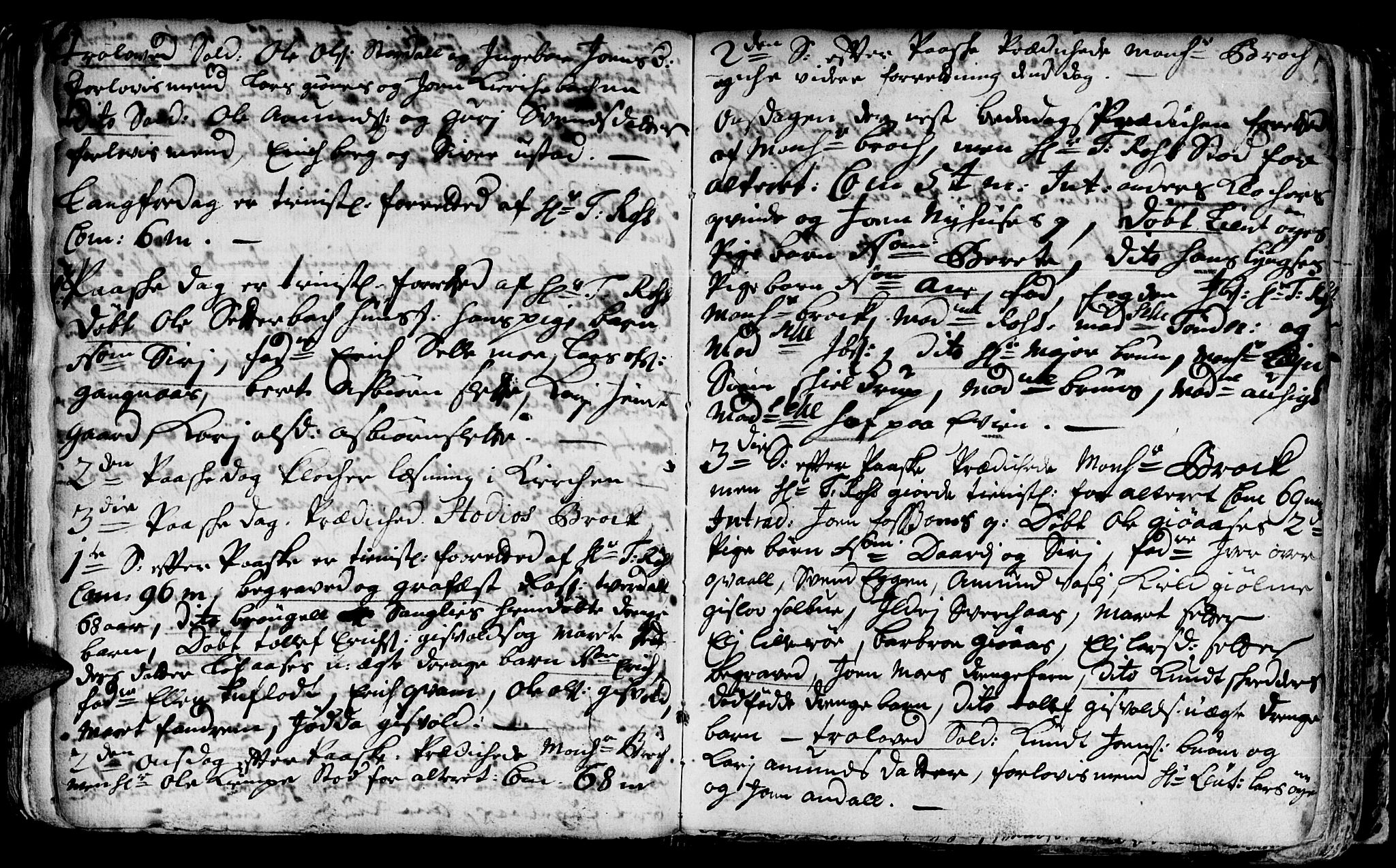 Ministerialprotokoller, klokkerbøker og fødselsregistre - Sør-Trøndelag, AV/SAT-A-1456/668/L0812: Parish register (copy) no. 668C01, 1715-1742