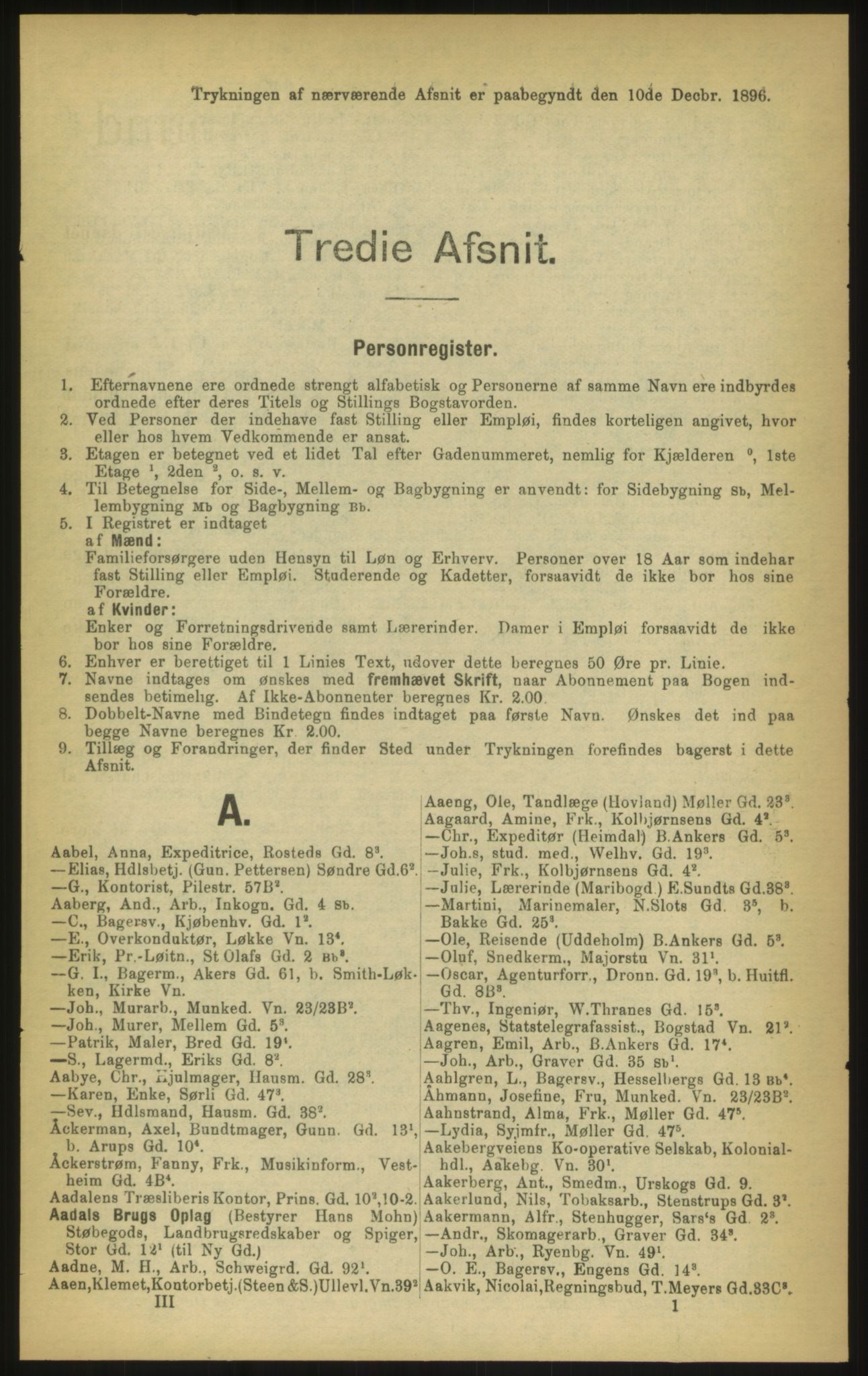 Kristiania/Oslo adressebok, PUBL/-, 1897, p. 101