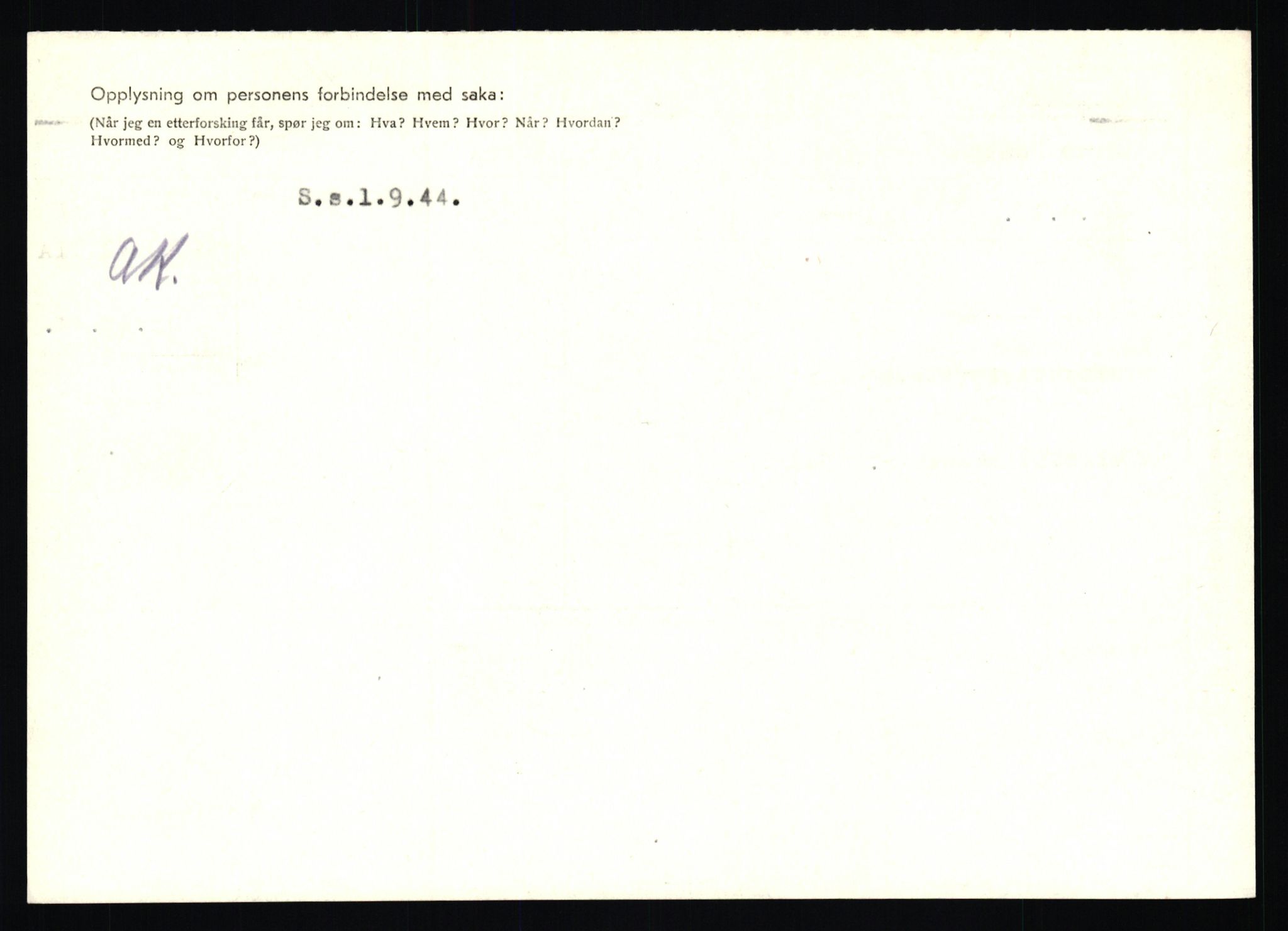 Statspolitiet - Hovedkontoret / Osloavdelingen, AV/RA-S-1329/C/Ca/L0012: Oanæs - Quistgaard	, 1943-1945, p. 2712