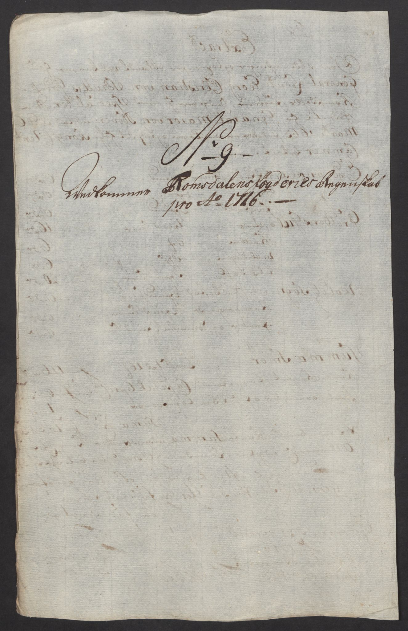 Rentekammeret inntil 1814, Reviderte regnskaper, Fogderegnskap, RA/EA-4092/R55/L3663: Fogderegnskap Romsdal, 1715-1716, p. 361