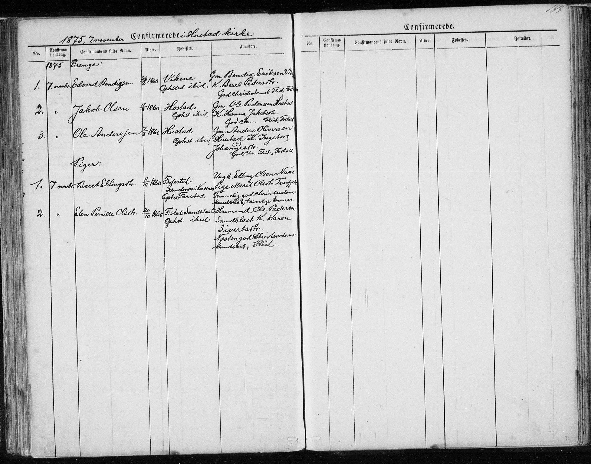 Ministerialprotokoller, klokkerbøker og fødselsregistre - Møre og Romsdal, AV/SAT-A-1454/567/L0782: Parish register (copy) no. 567C02, 1867-1886, p. 163