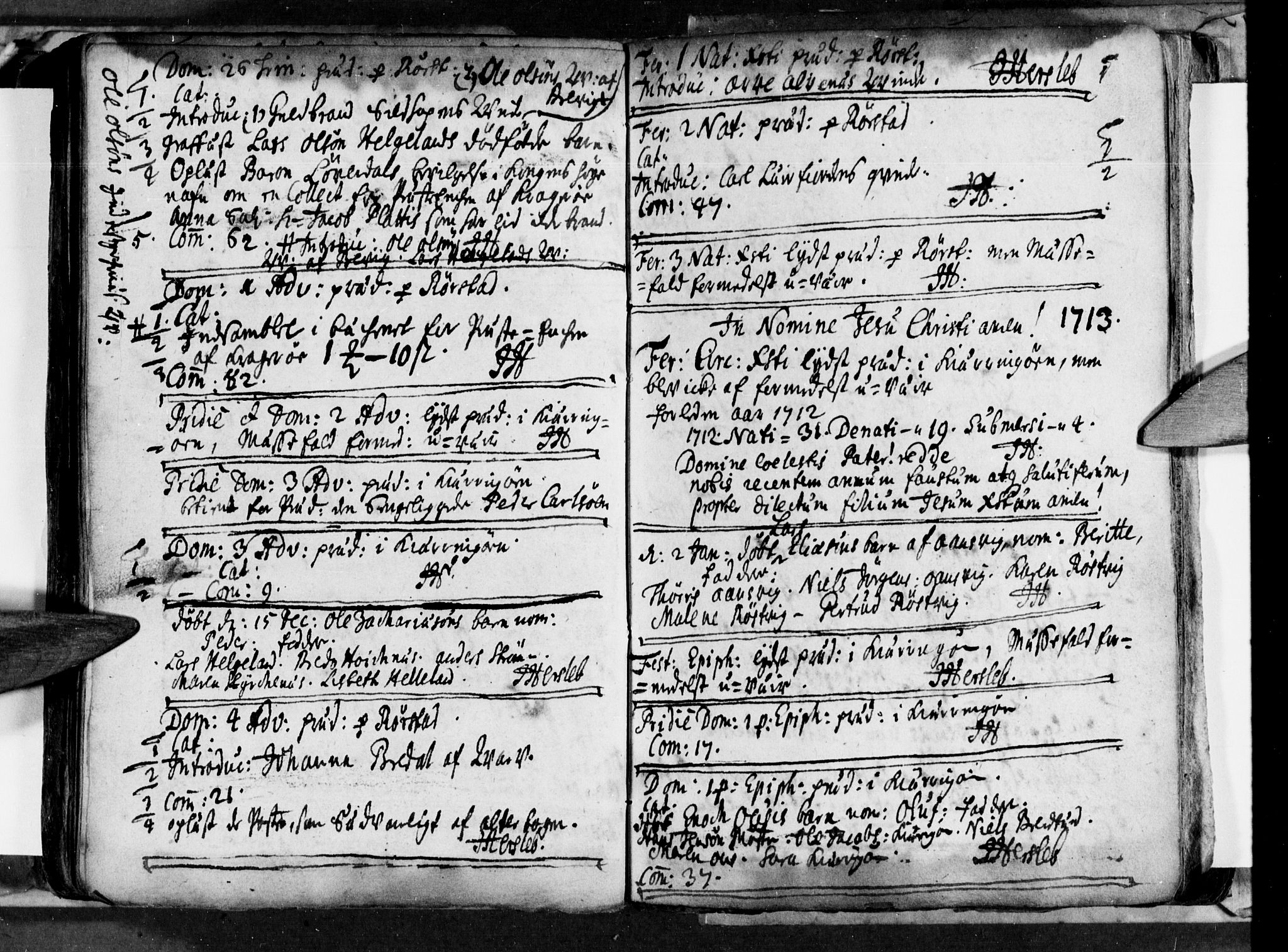 Ministerialprotokoller, klokkerbøker og fødselsregistre - Nordland, AV/SAT-A-1459/853/L0764: Parish register (official) no. 853A03, 1697-1715