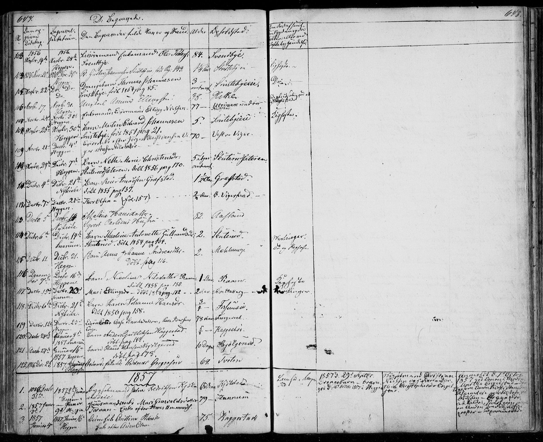 Modum kirkebøker, AV/SAKO-A-234/F/Fa/L0008: Parish register (official) no. 8, 1851-1859, p. 647-648