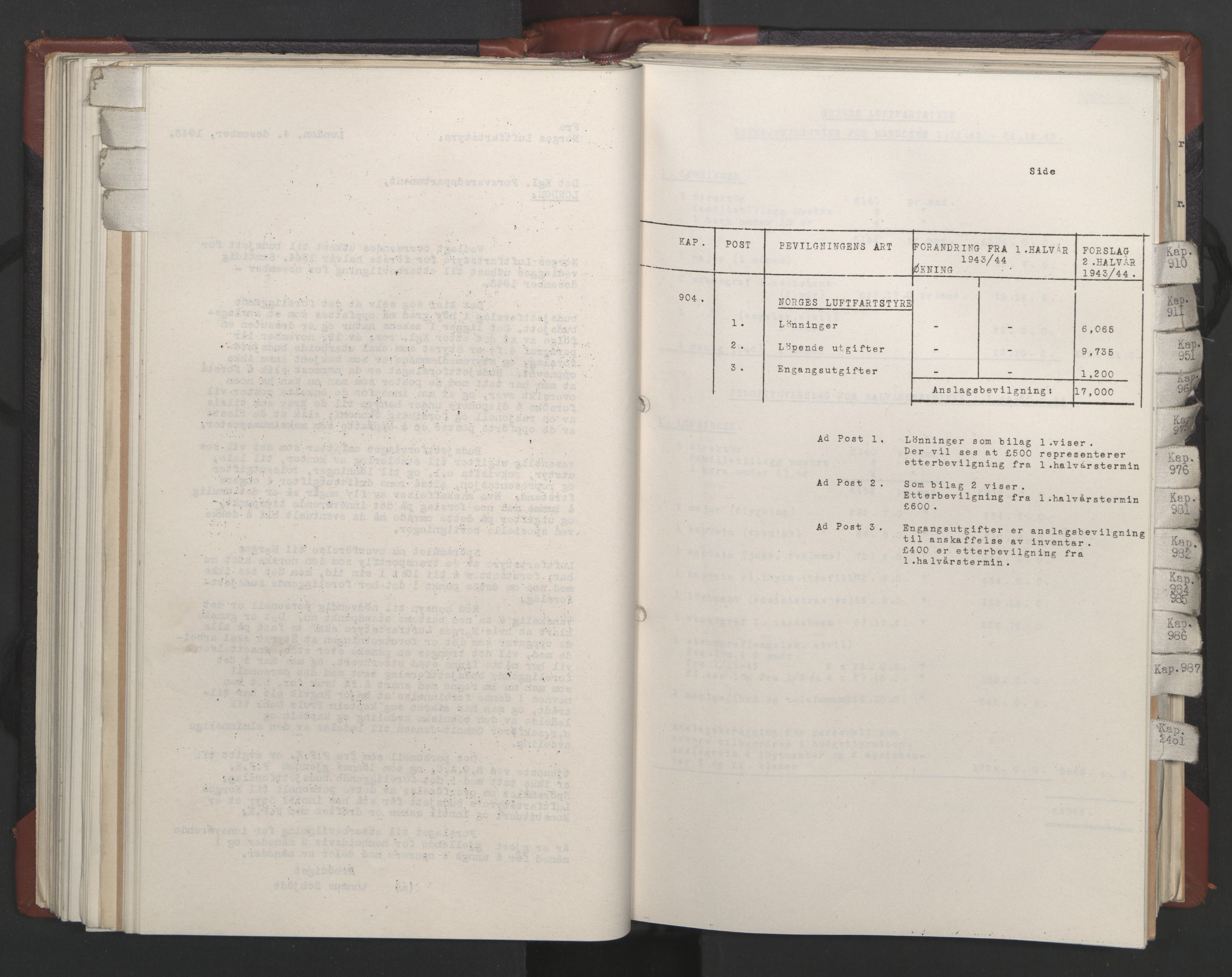 Statsrådssekretariatet, AV/RA-S-1001/A/Ac/L0124: Kgl. res. 14/1-30/6, 1944, p. 172