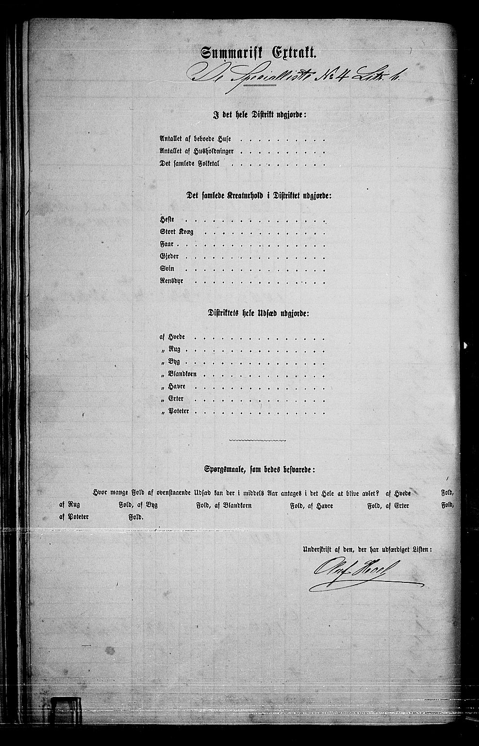 RA, 1865 census for Tynset, 1865, p. 54