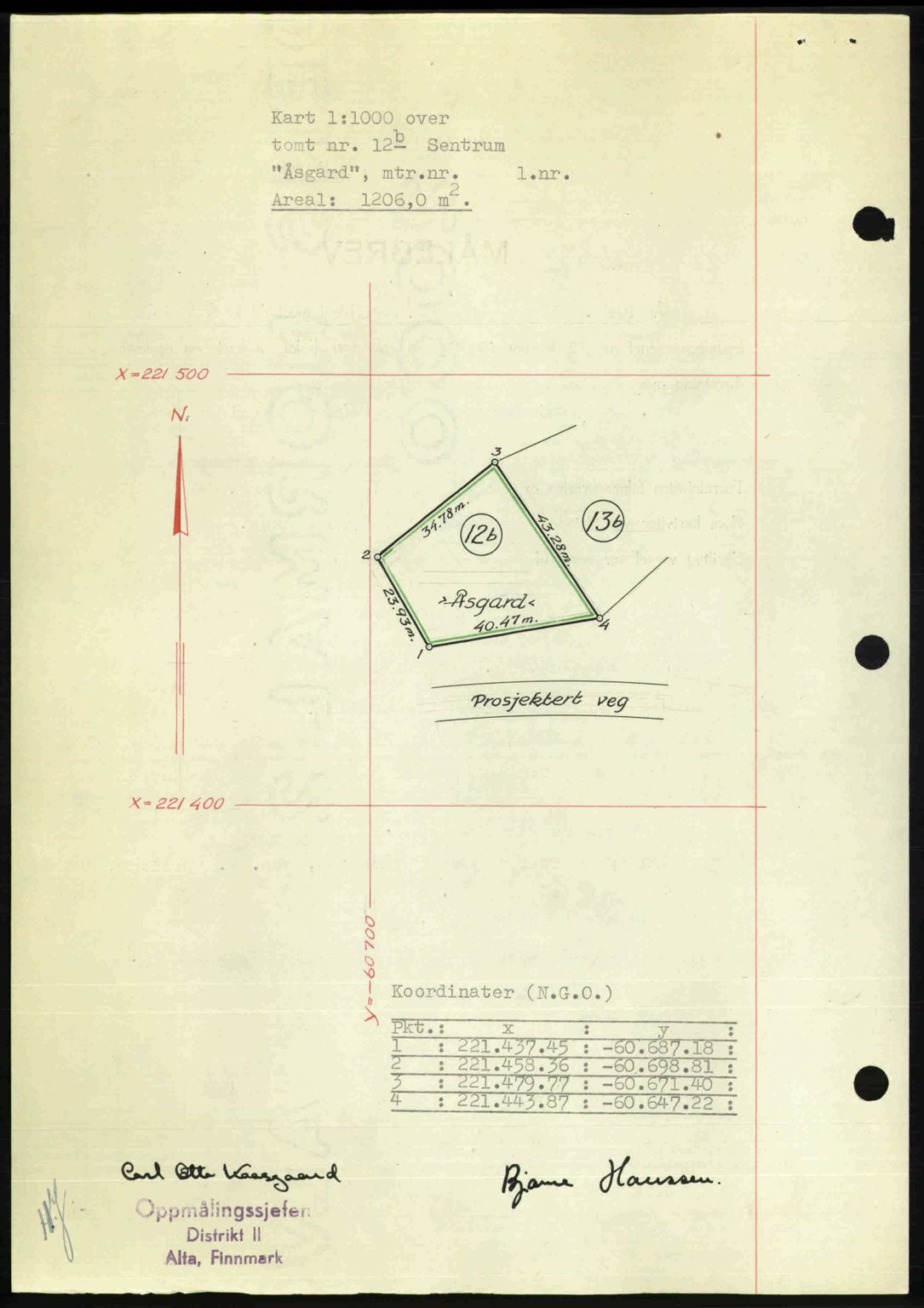 Alta fogderi/sorenskriveri, AV/SATØ-SATØ-5/1/K/Kd/L0038pantebok: Mortgage book no. 41-42, 1949-1950, Diary no: : 904/1949