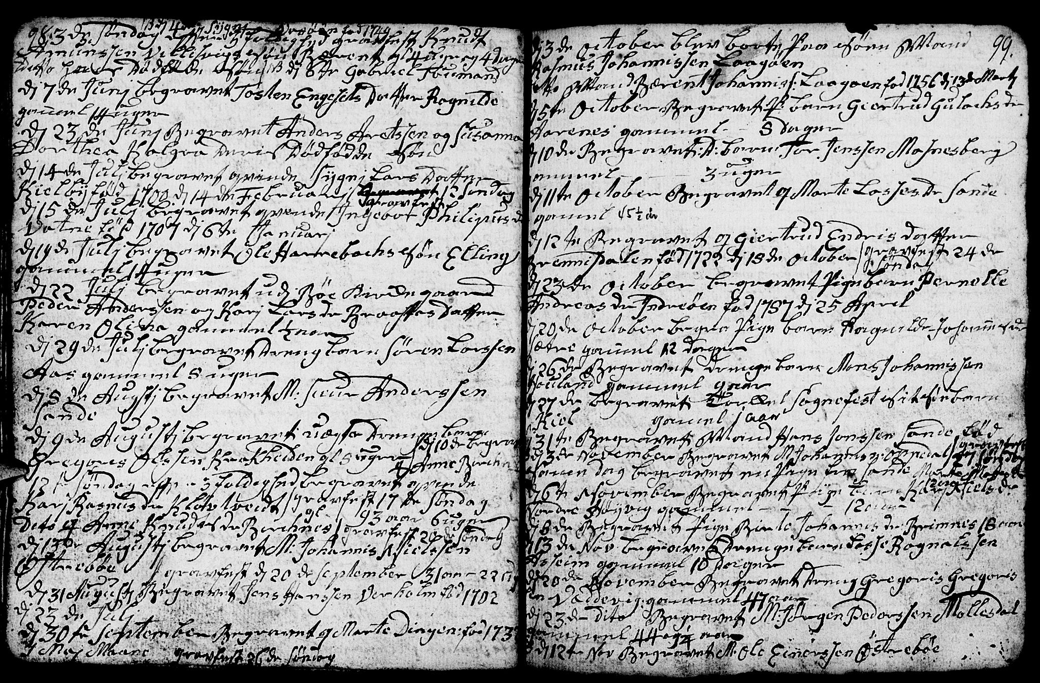 Gulen sokneprestembete, AV/SAB-A-80201/H/Hab: Parish register (copy) no. A 1, 1786-1791, p. 112