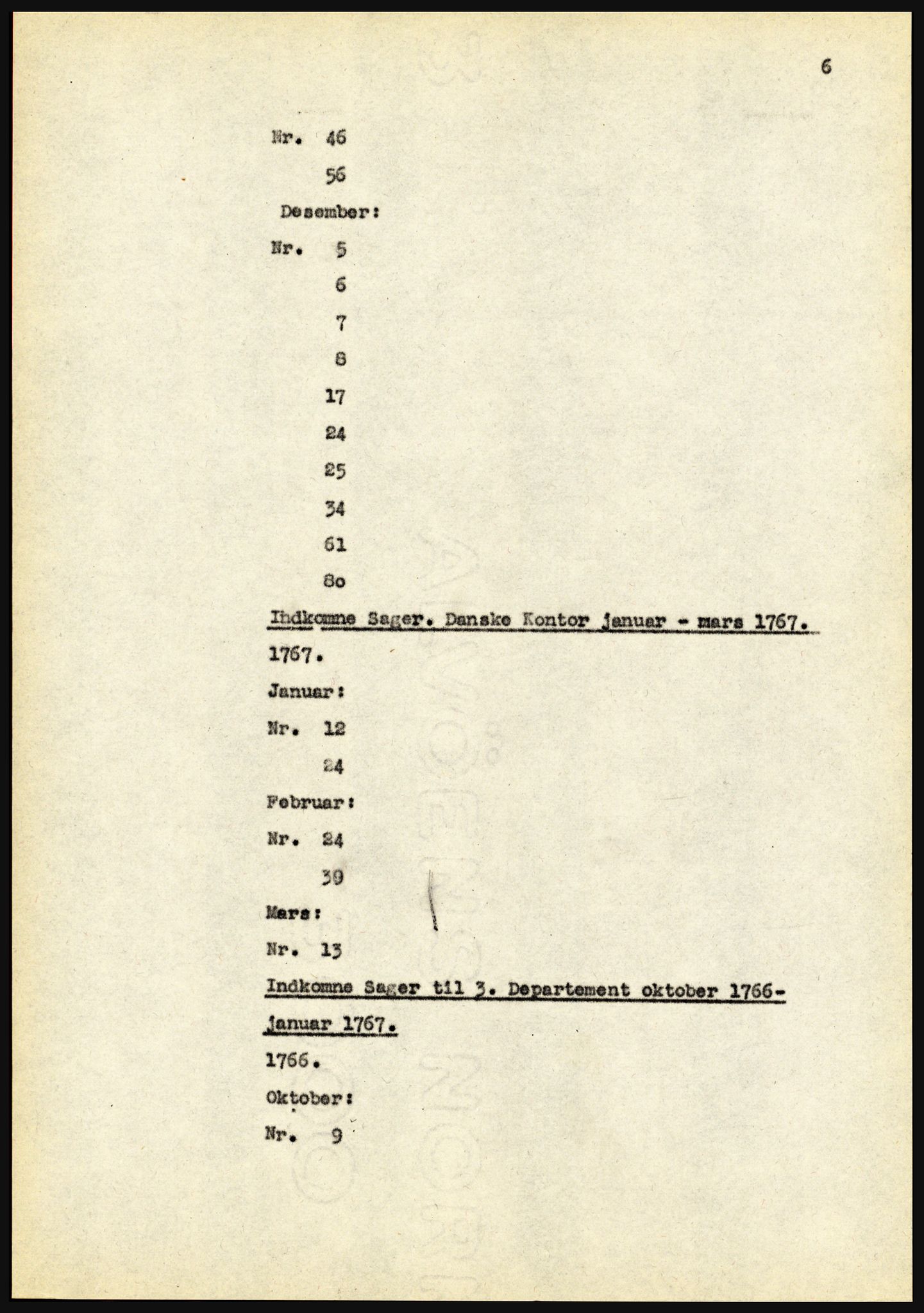 Riksarkivet, Seksjon for eldre arkiv og spesialsamlinger, AV/RA-EA-6797/H/Ha, 1953, p. 6