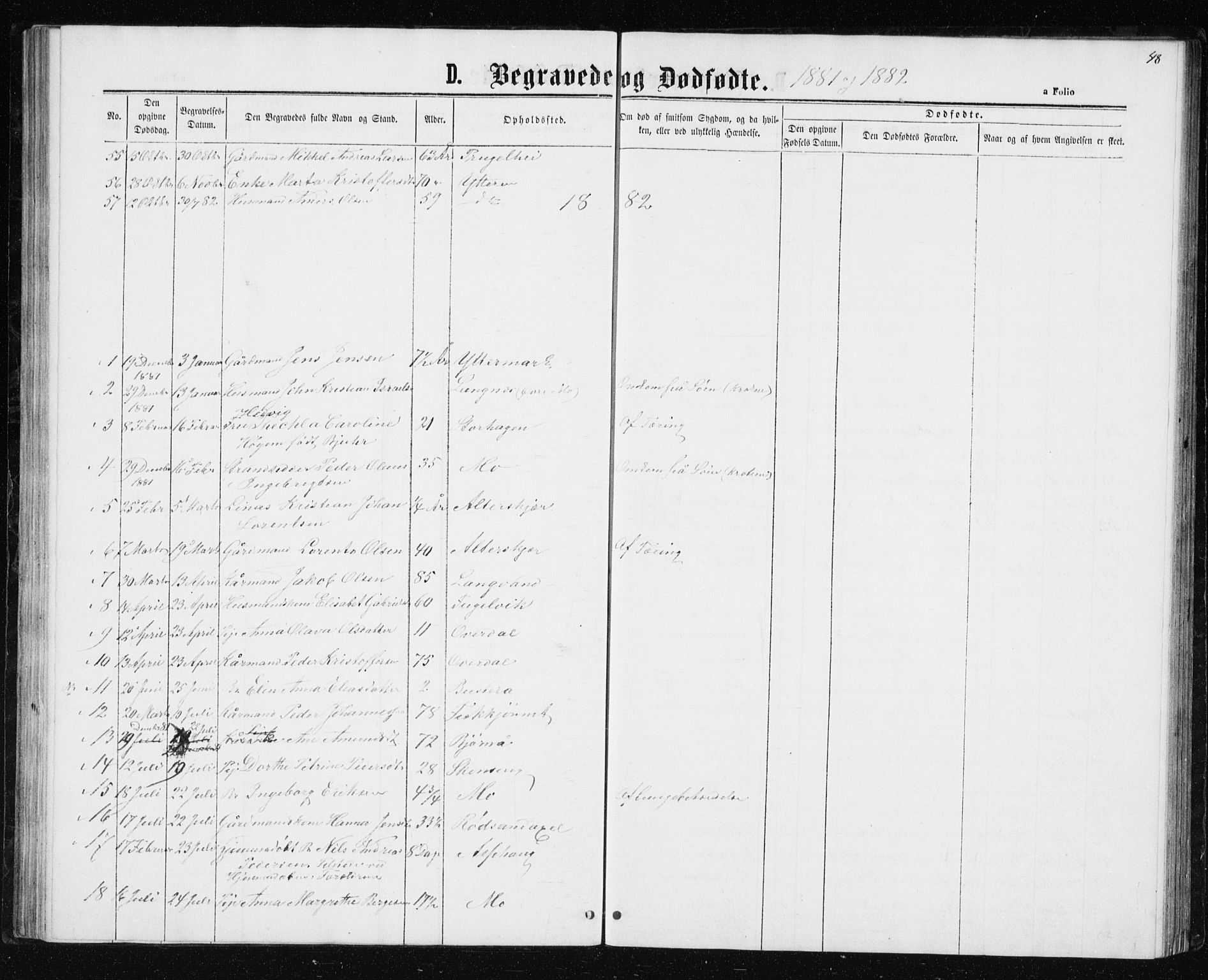 Ministerialprotokoller, klokkerbøker og fødselsregistre - Nordland, AV/SAT-A-1459/827/L0418: Parish register (copy) no. 827C07, 1863-1886, p. 48