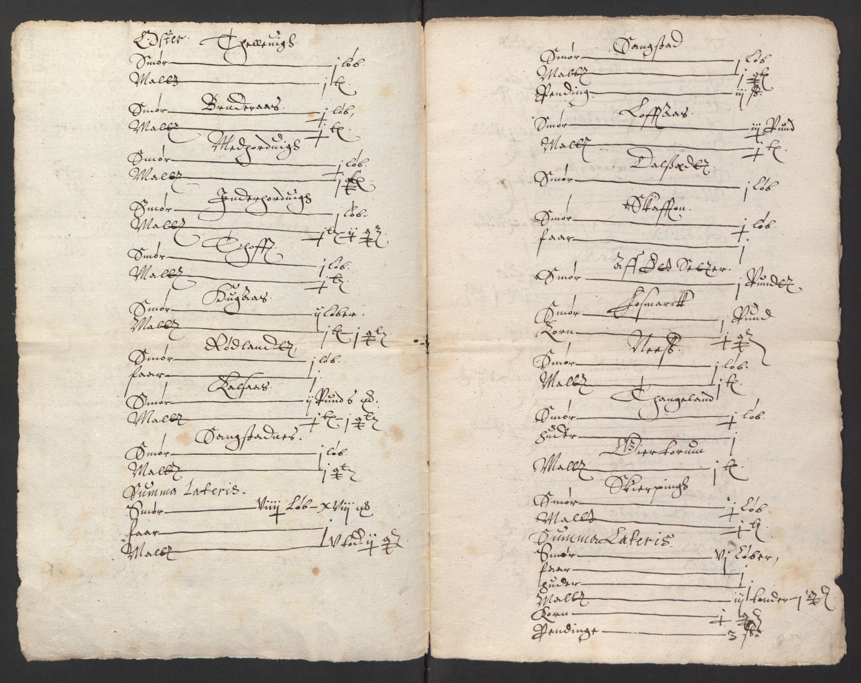 Stattholderembetet 1572-1771, RA/EA-2870/Ek/L0007/0001: Jordebøker til utlikning av rosstjeneste 1624-1626: / Adelsjordebøker, 1624-1625, p. 448