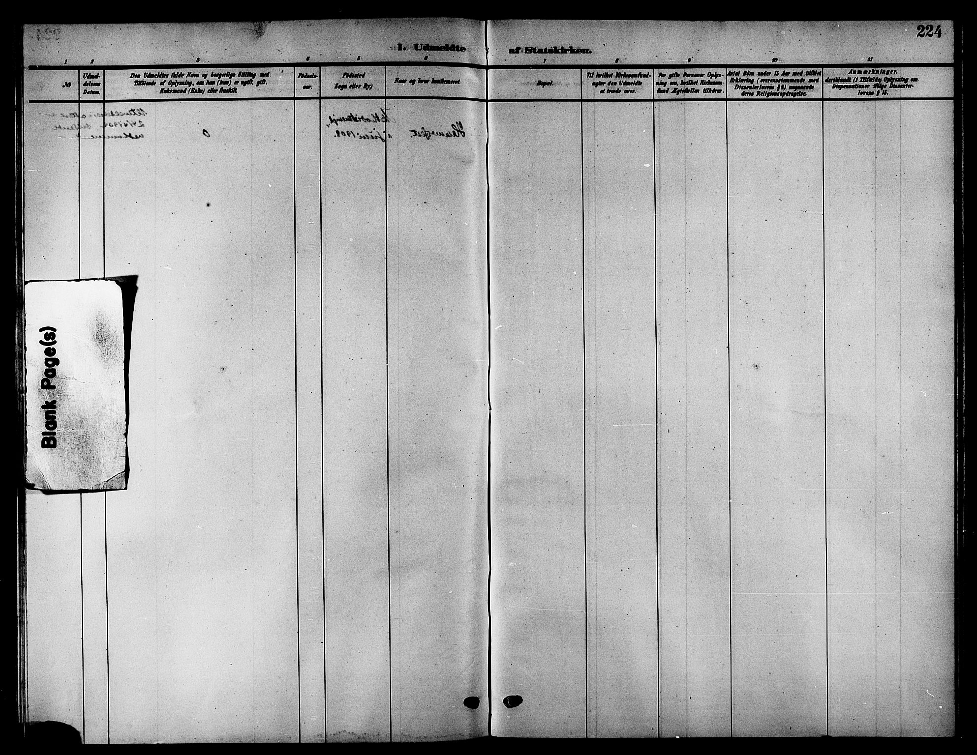 Kistrand/Porsanger sokneprestembete, SATØ/S-1351/H/Hb/L0006.klokk: Parish register (copy) no. 6, 1905-1917, p. 224