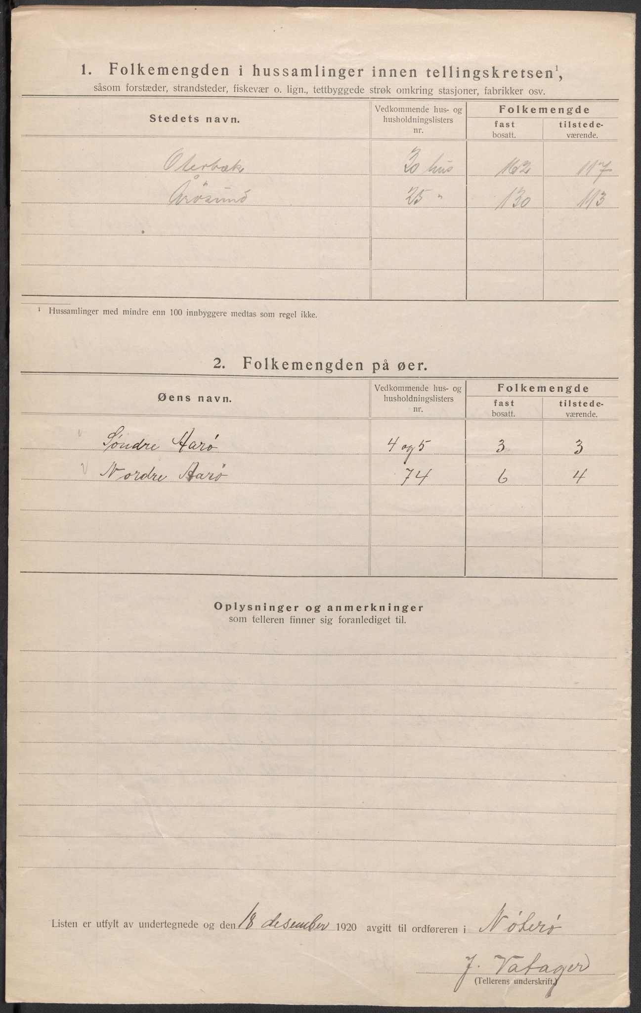 SAKO, 1920 census for Nøtterøy, 1920, p. 38