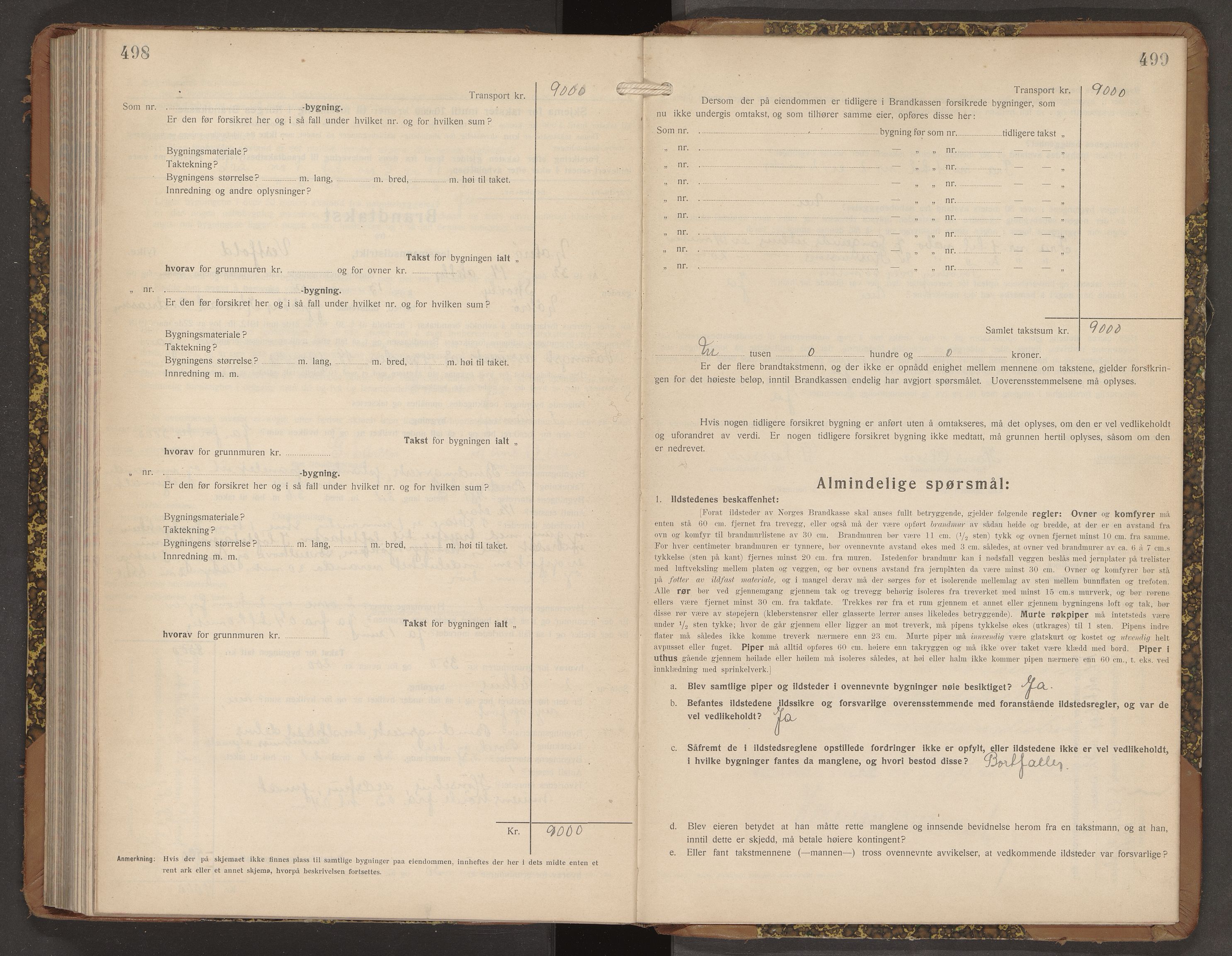 Nøtterøy lensmannskontor, AV/SAKO-A-540/Y/Yg/Ygb/L0008: Skjematakstprotokoll, 1928-1932, p. 498-499