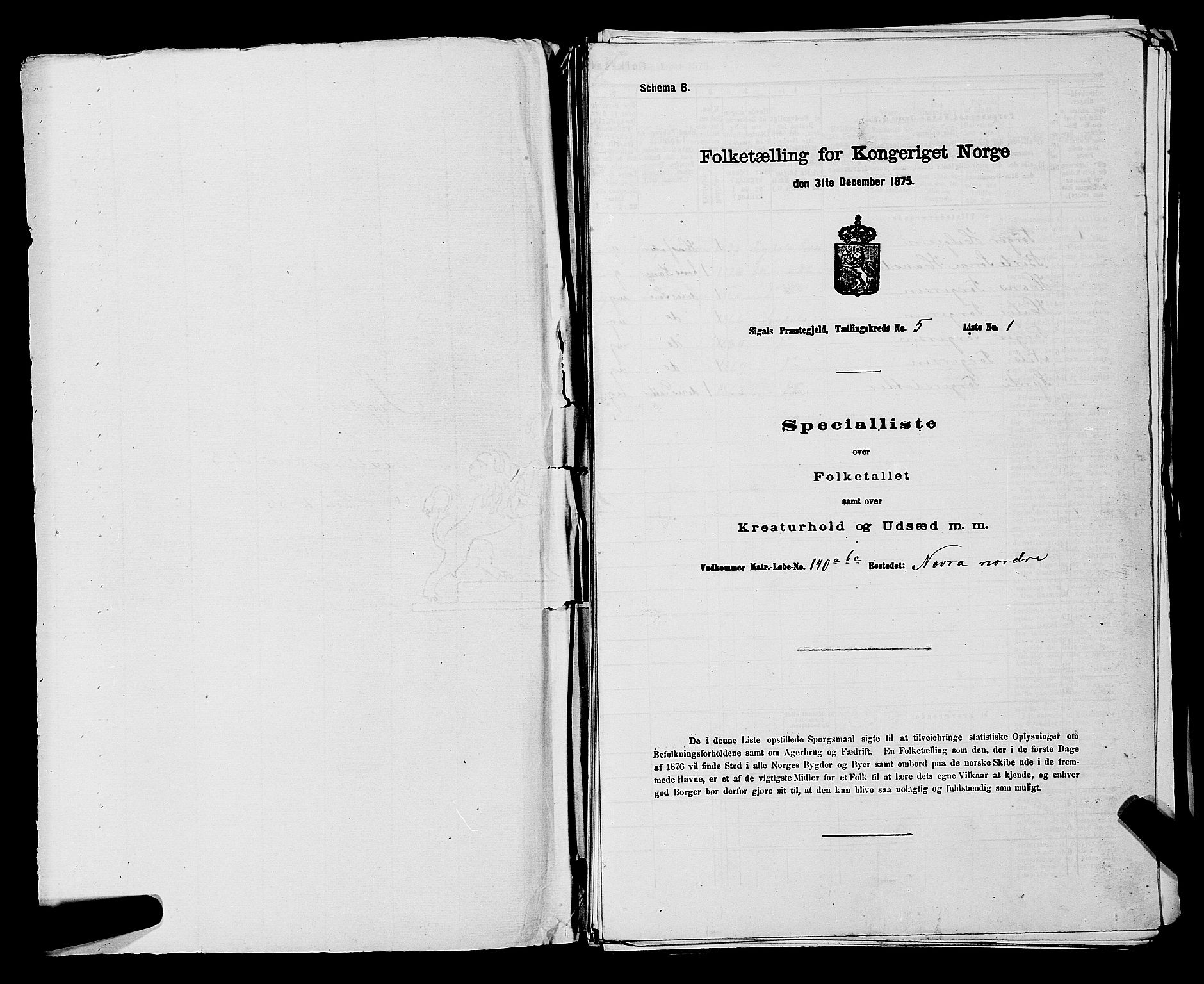 SAKO, 1875 census for 0621P Sigdal, 1875, p. 713