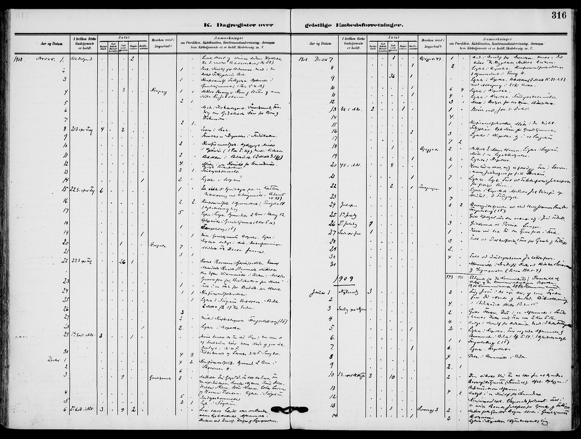 Sandefjord kirkebøker, SAKO/A-315/F/Fa/L0005: Parish register (official) no. 5, 1906-1915, p. 316