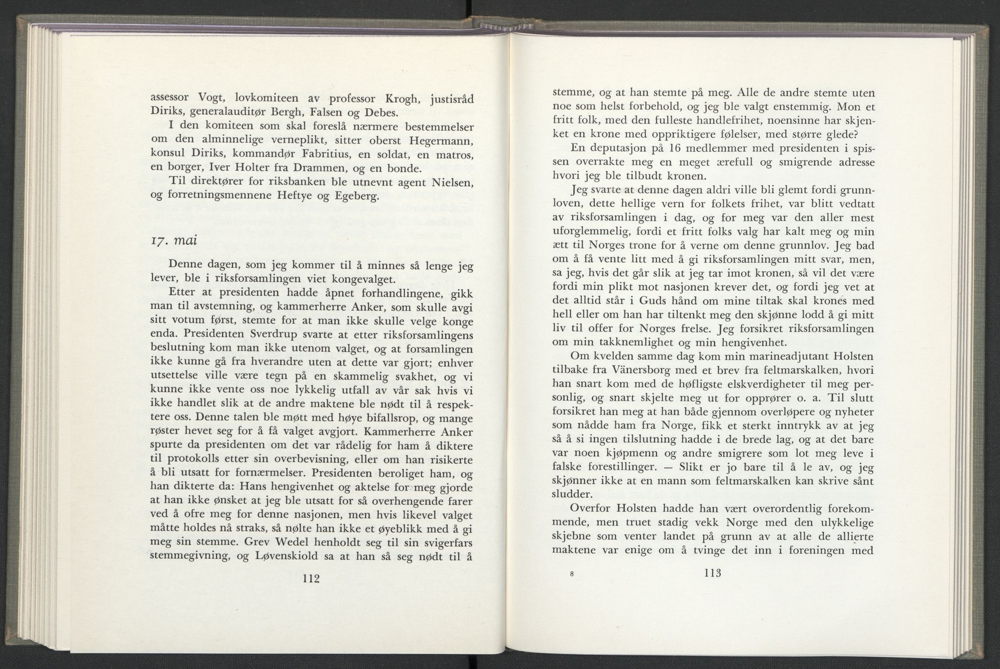Andre publikasjoner, PUBL/PUBL-999/0003/0002: Christian Frederiks dagbok fra 1814 (1954), 1814, p. 60