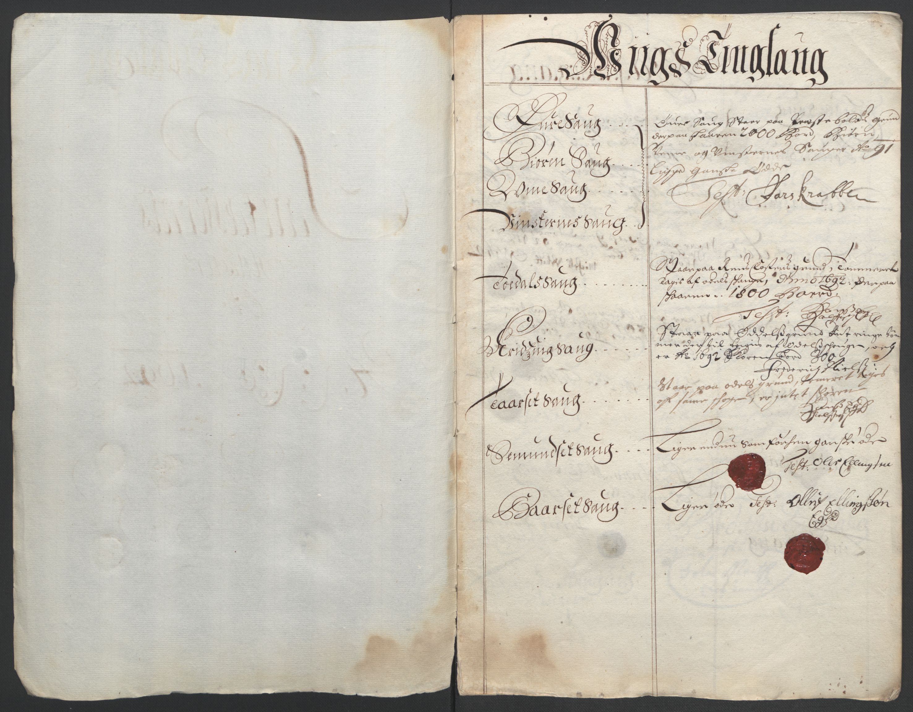 Rentekammeret inntil 1814, Reviderte regnskaper, Fogderegnskap, RA/EA-4092/R56/L3735: Fogderegnskap Nordmøre, 1692-1693, p. 71