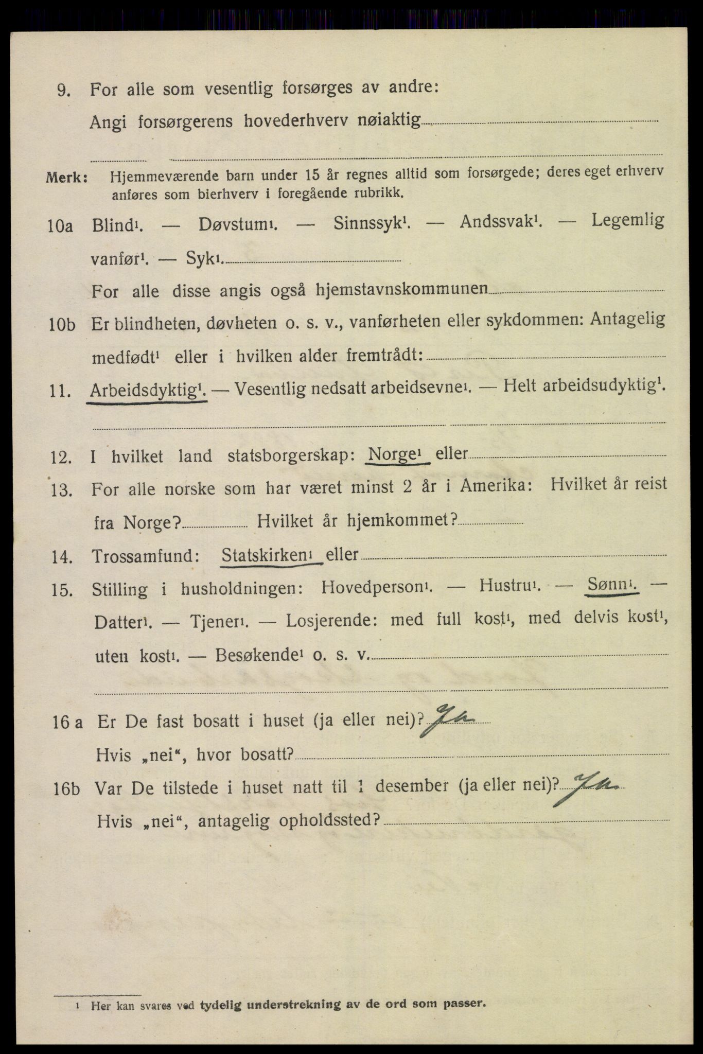 SAH, 1920 census for Åmot, 1920, p. 9428