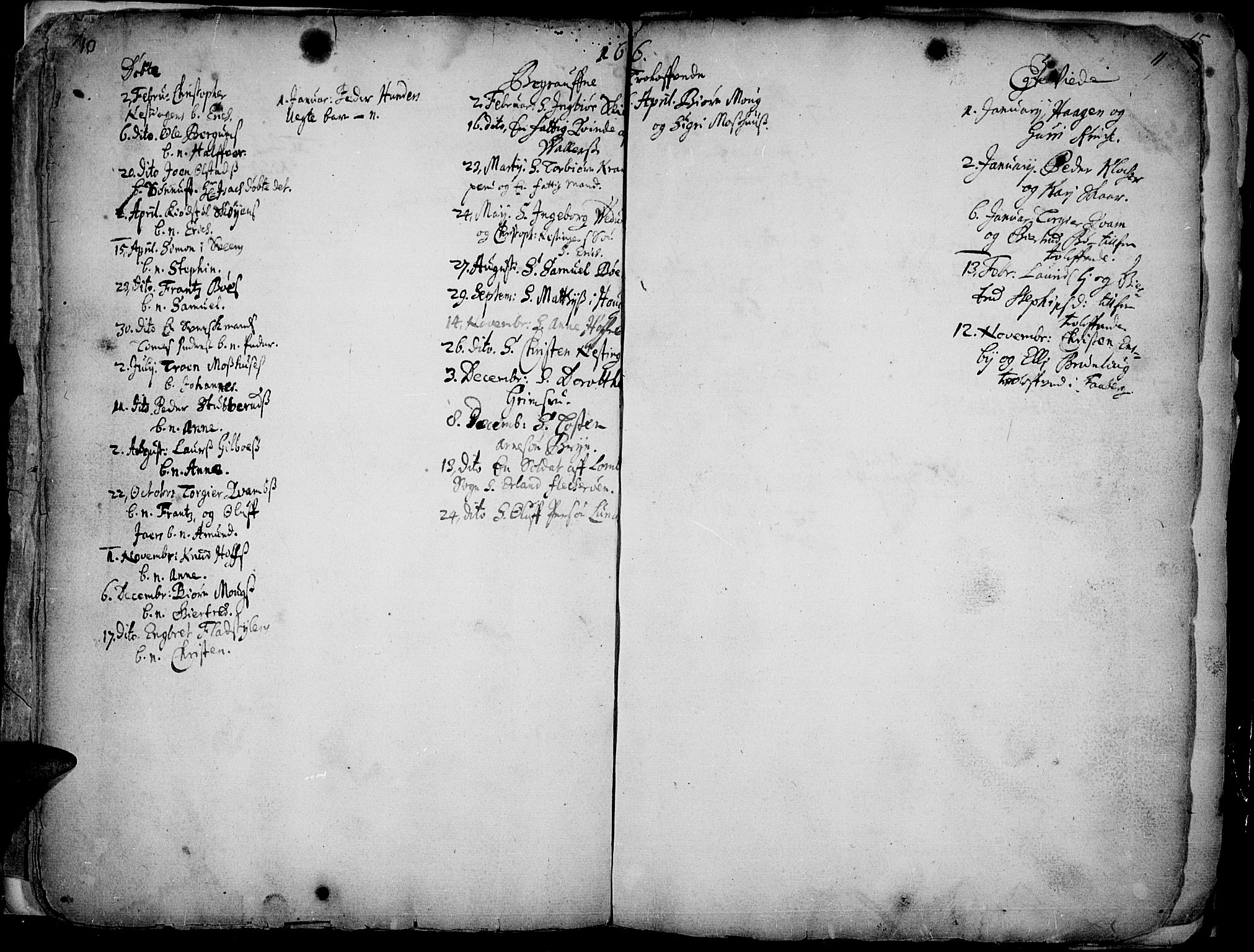 Øyer prestekontor, AV/SAH-PREST-084/H/Ha/Haa/L0001: Parish register (official) no. 1, 1671-1727, p. 10-11