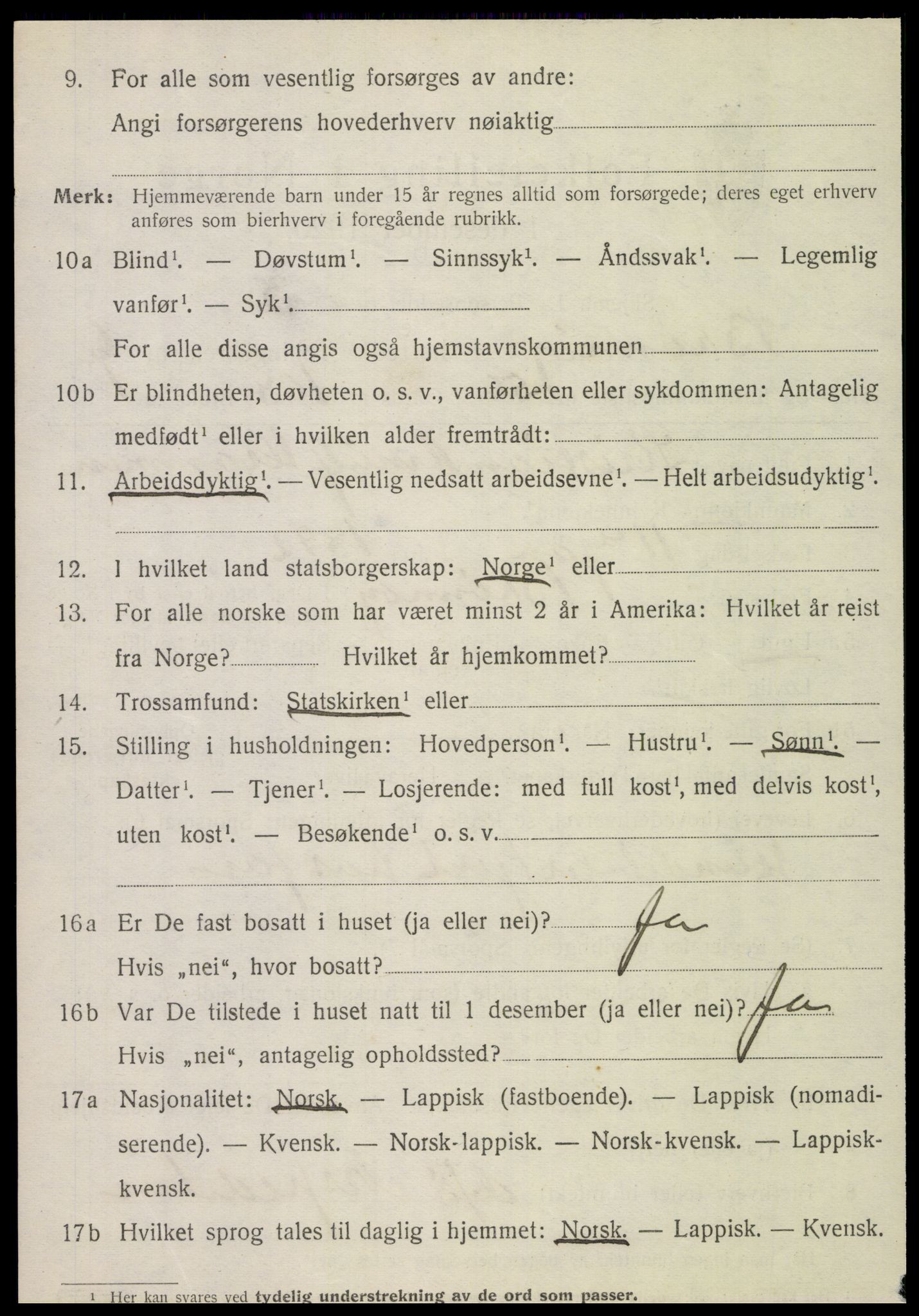 SAT, 1920 census for Brønnøy, 1920, p. 5035