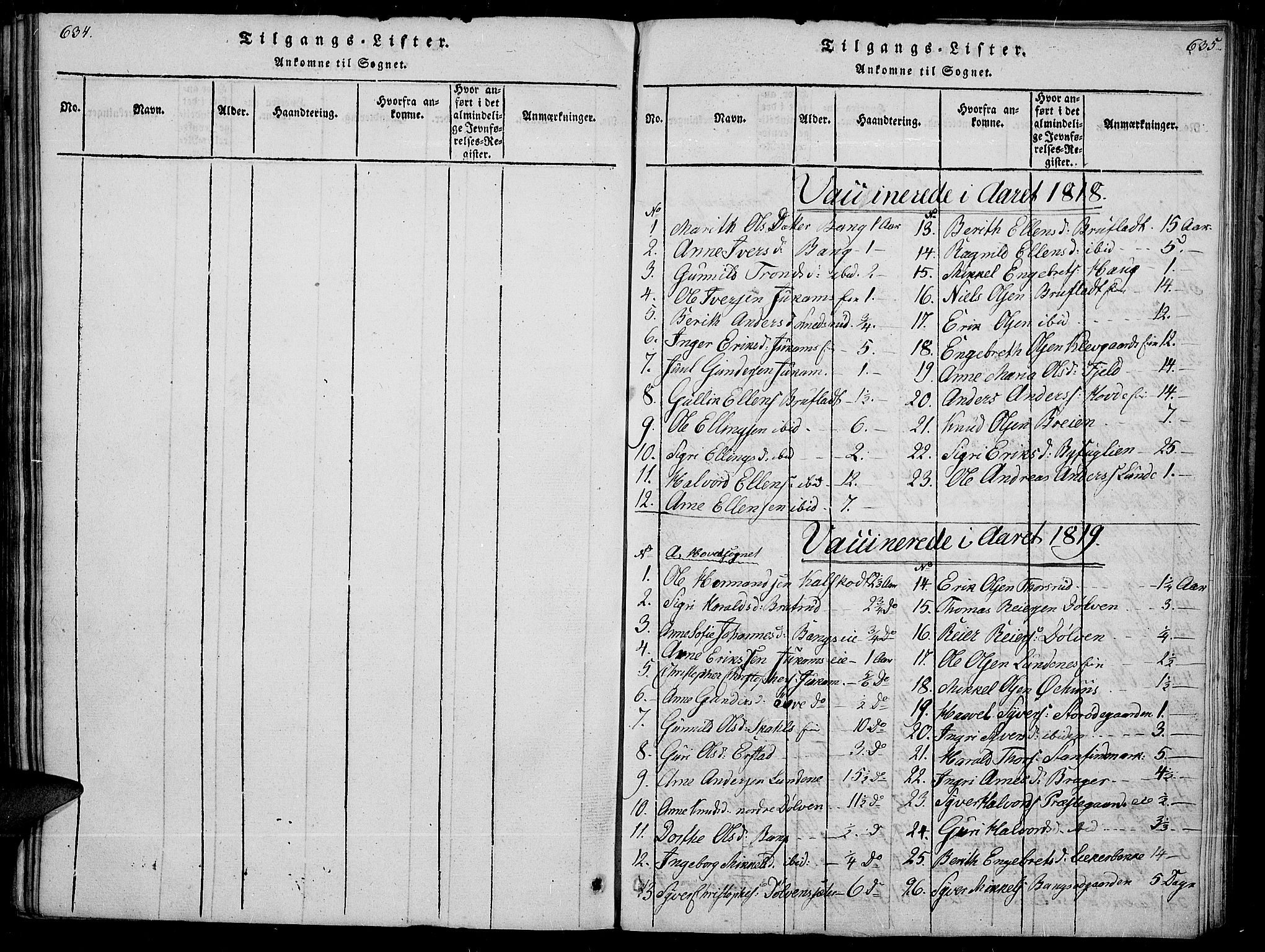 Sør-Aurdal prestekontor, SAH/PREST-128/H/Ha/Haa/L0002: Parish register (official) no. 2, 1815-1840, p. 634-635