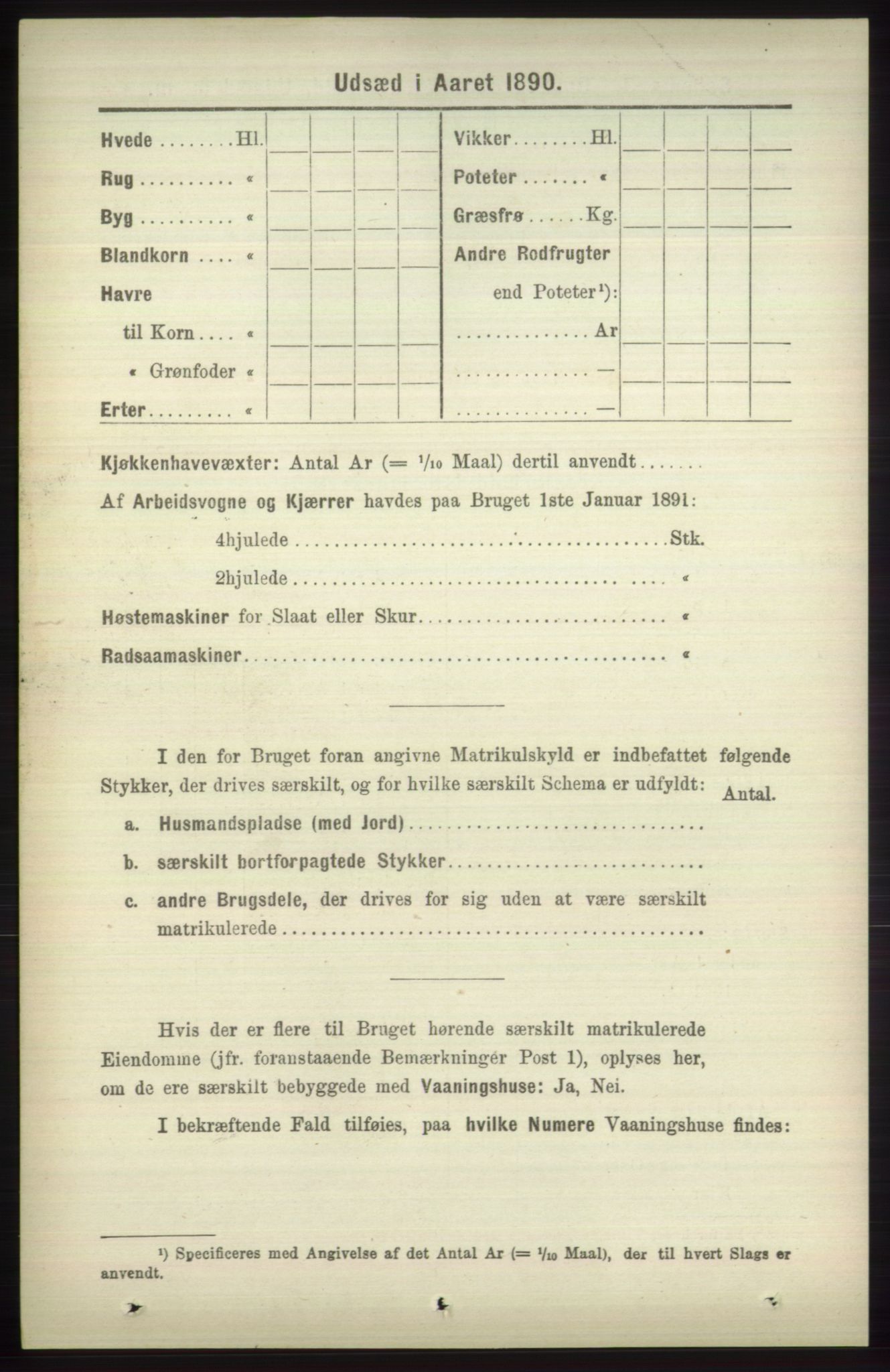 RA, 1891 census for 1251 Bruvik, 1891, p. 4634