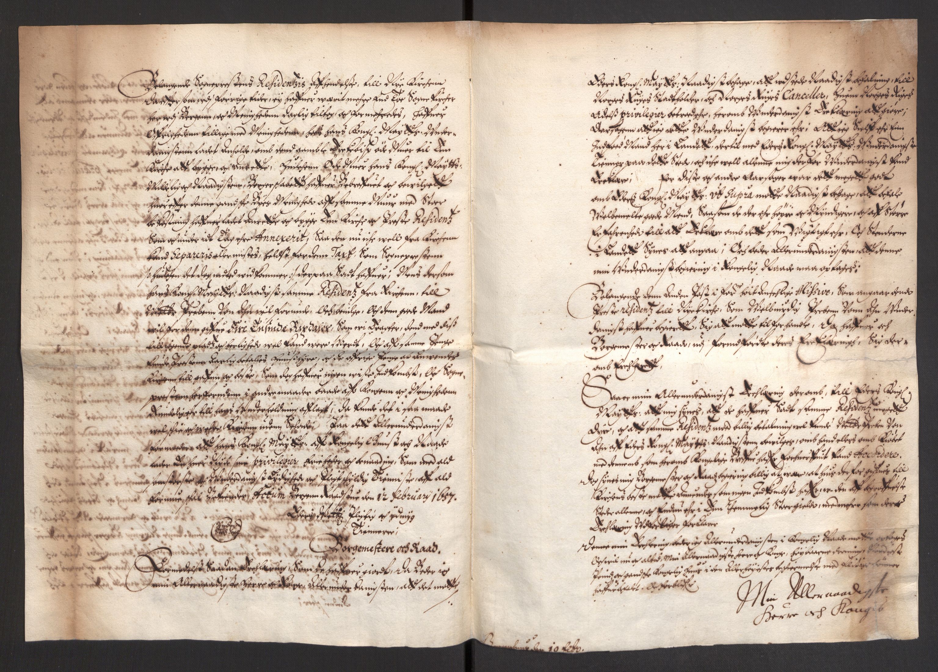 Danske Kanselli 1572-1799, AV/RA-EA-3023/F/Fc/Fcc/Fcca/L0018: Norske innlegg 1572-1799, 1657-1658, p. 134