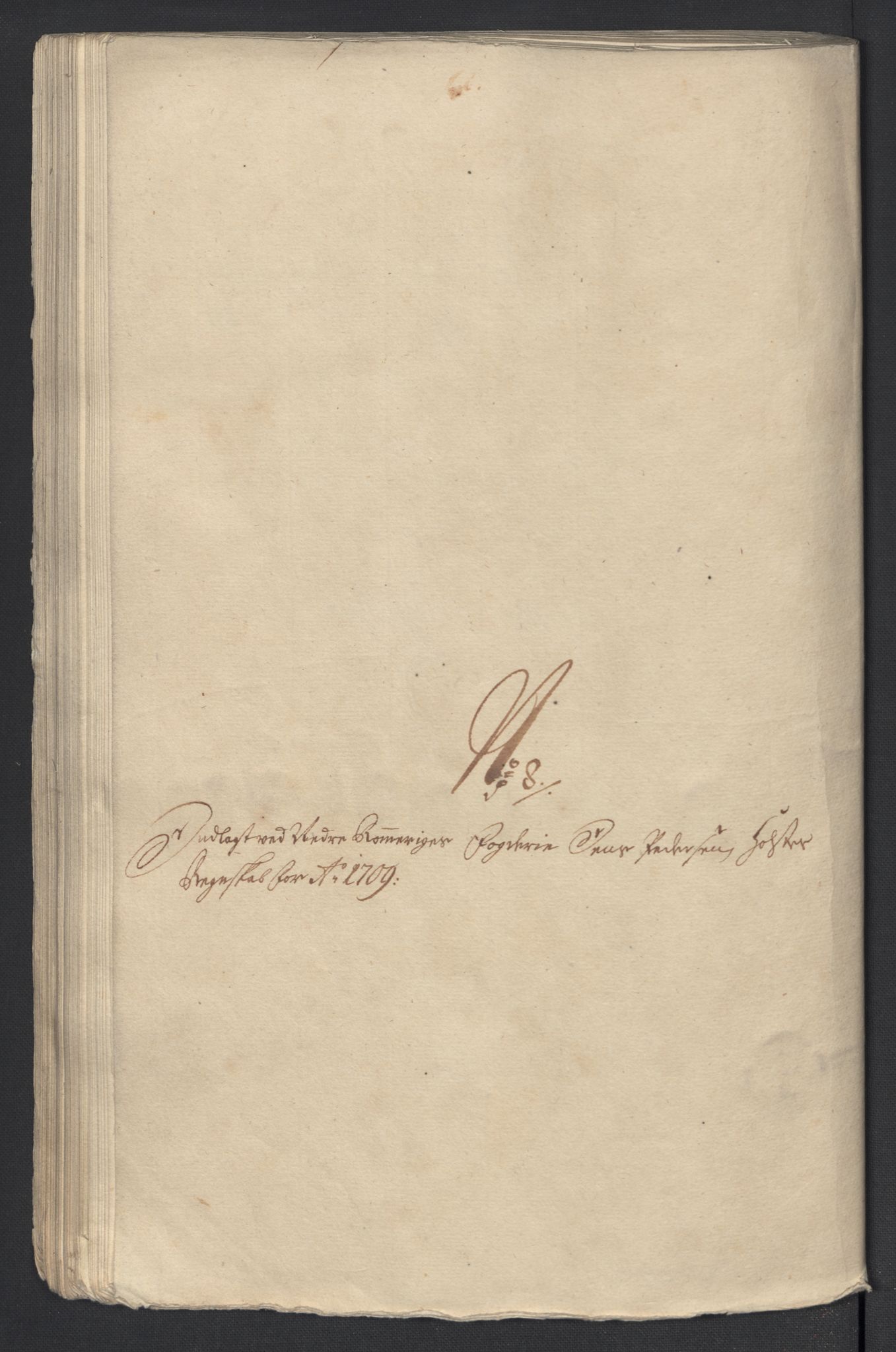 Rentekammeret inntil 1814, Reviderte regnskaper, Fogderegnskap, AV/RA-EA-4092/R11/L0591: Fogderegnskap Nedre Romerike, 1708-1709, p. 271