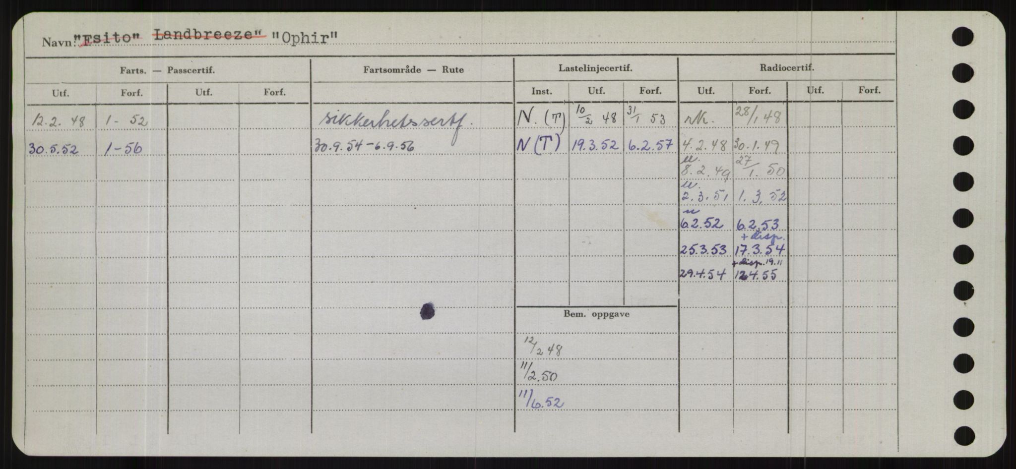 Sjøfartsdirektoratet med forløpere, Skipsmålingen, AV/RA-S-1627/H/Hb/L0004: Fartøy, O-S, p. 30