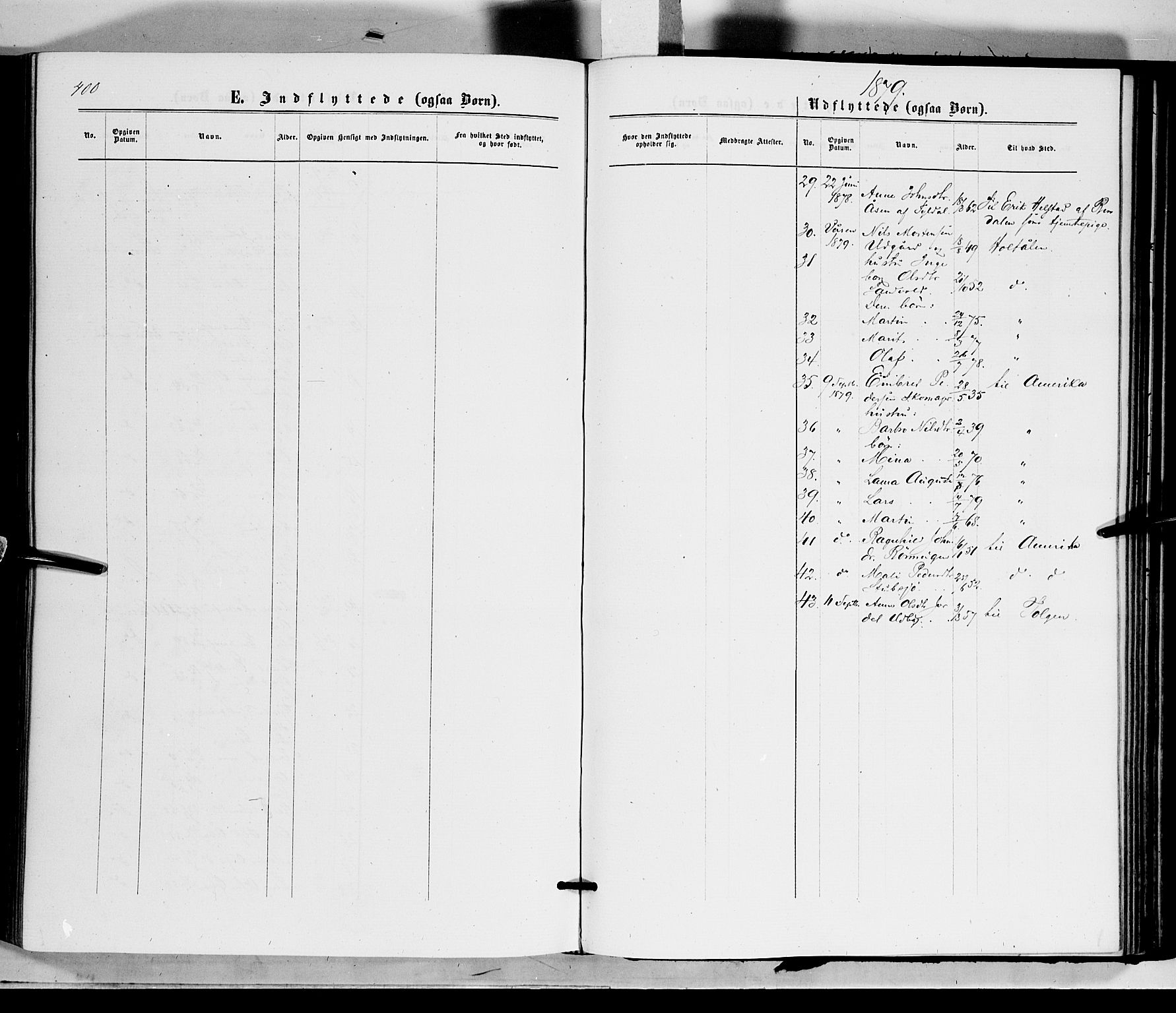 Tynset prestekontor, AV/SAH-PREST-058/H/Ha/Haa/L0021: Parish register (official) no. 21, 1863-1879, p. 400