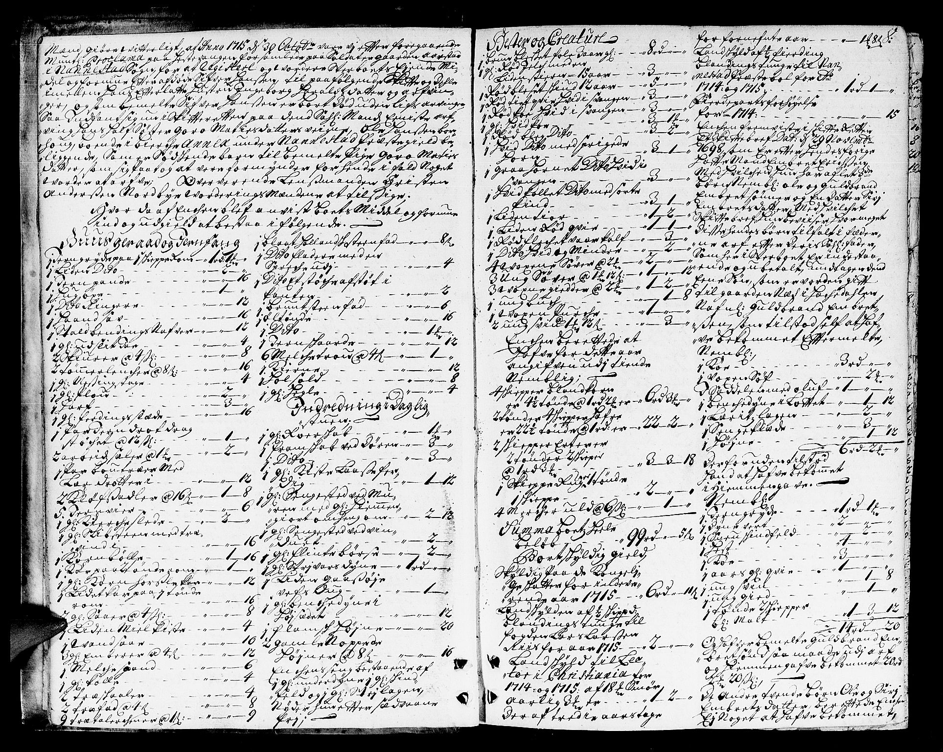 Øvre Romerike sorenskriveri, AV/SAO-A-10649/H/Hb/L0003: Skifteprotokoll nr. 3, 1715-1729, p. 7b-8a
