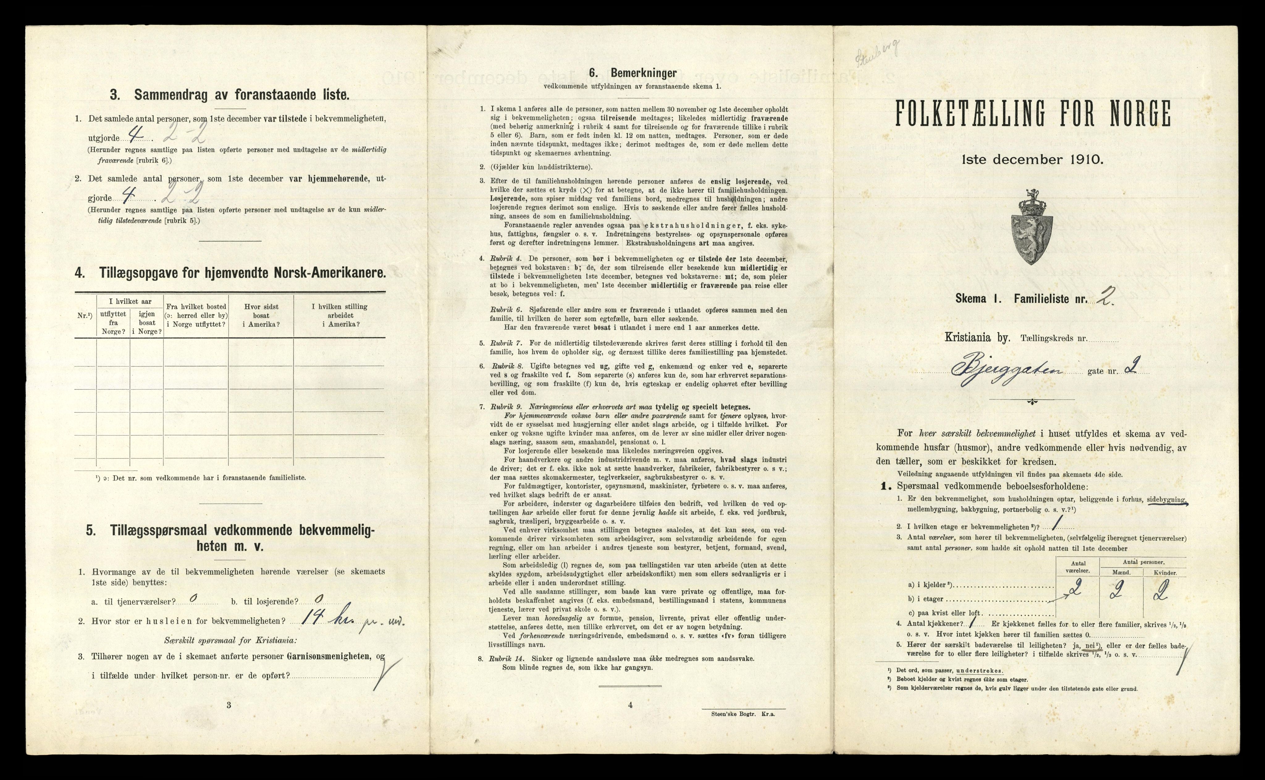 RA, 1910 census for Kristiania, 1910, p. 6147