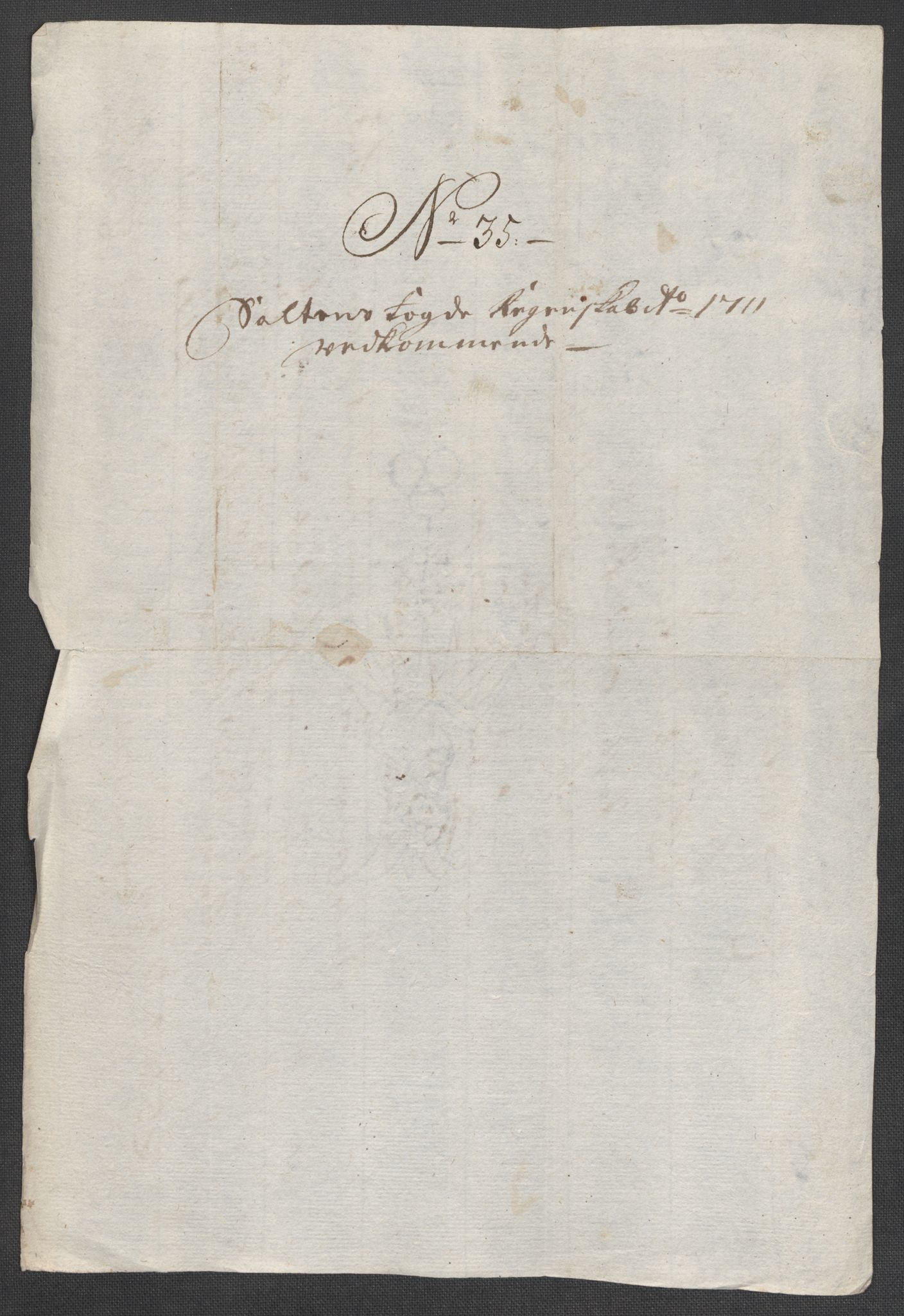 Rentekammeret inntil 1814, Reviderte regnskaper, Fogderegnskap, RA/EA-4092/R66/L4582: Fogderegnskap Salten, 1711-1712, p. 121