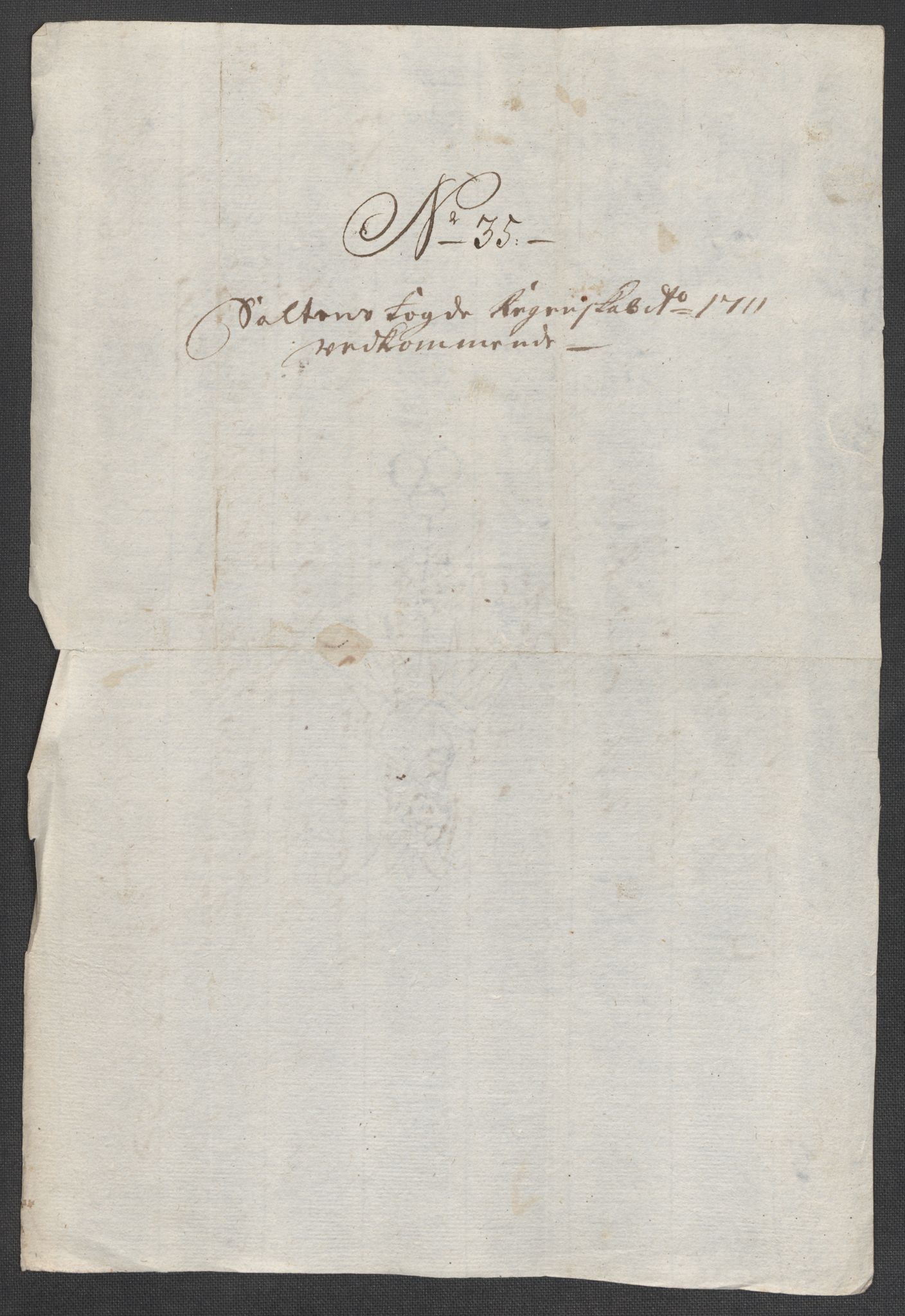 Rentekammeret inntil 1814, Reviderte regnskaper, Fogderegnskap, AV/RA-EA-4092/R66/L4582: Fogderegnskap Salten, 1711-1712, p. 121