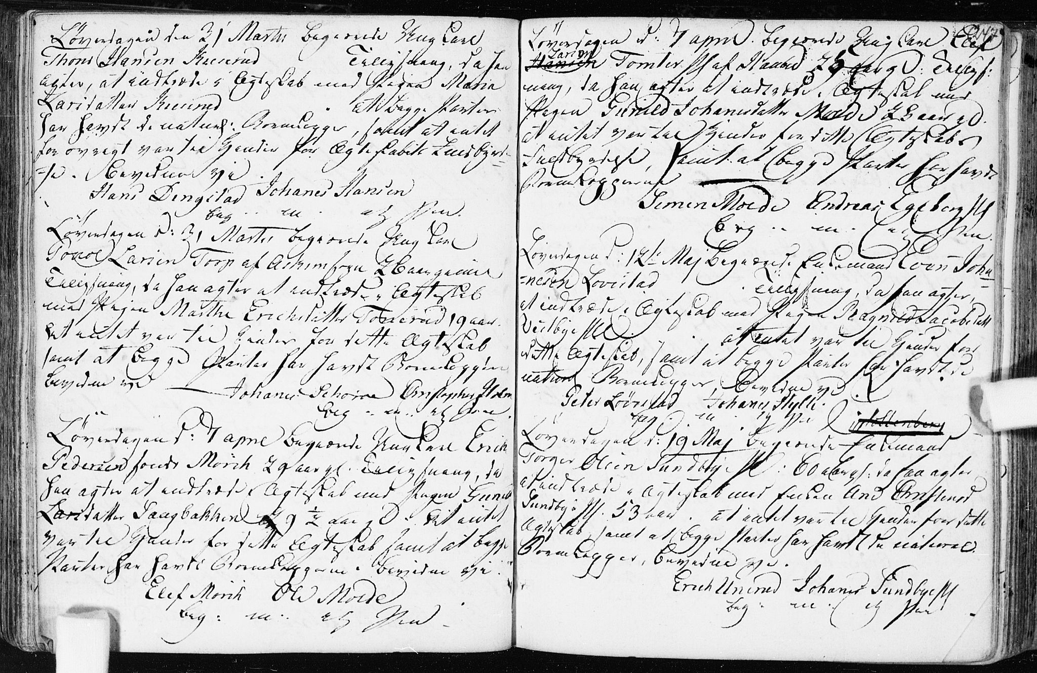 Spydeberg prestekontor Kirkebøker, AV/SAO-A-10924/F/Fa/L0003: Parish register (official) no. I 3, 1778-1814, p. 247