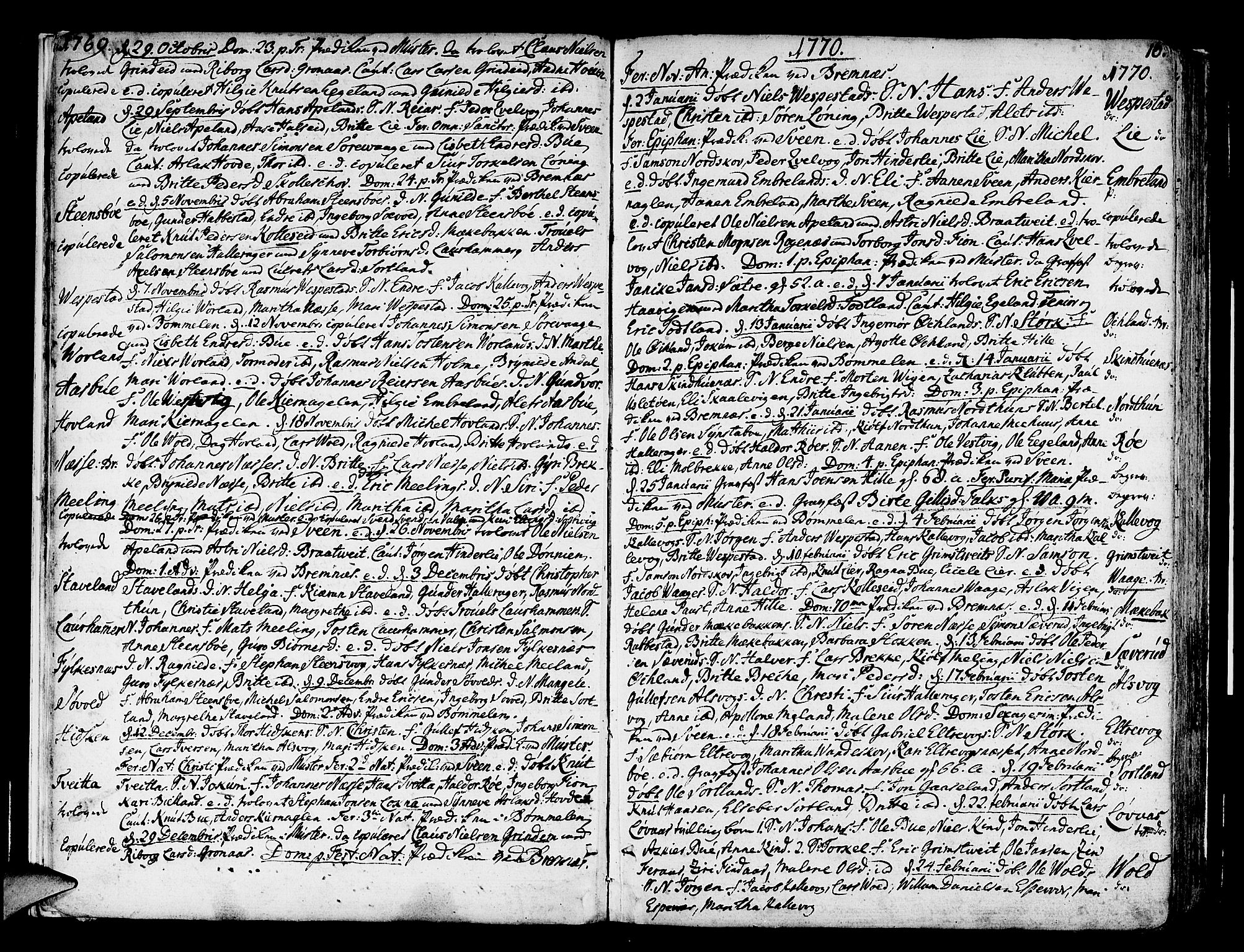 Finnås sokneprestembete, AV/SAB-A-99925/H/Ha/Haa/Haaa/L0003: Parish register (official) no. A 3, 1765-1803, p. 16