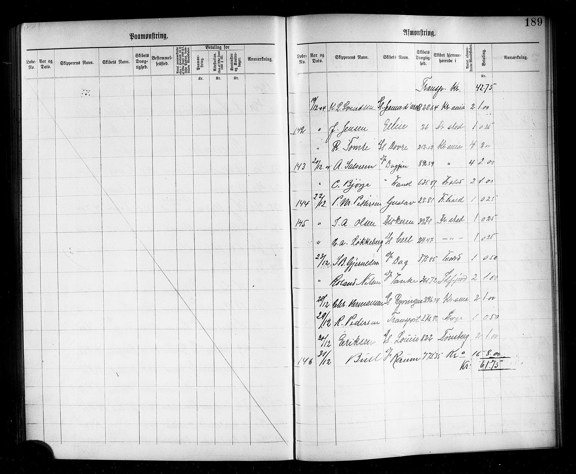 Fredrikstad mønstringskontor, AV/SAO-A-10569b/G/Ga/L0001: Mønstringsjournal, 1895-1906, p. 193