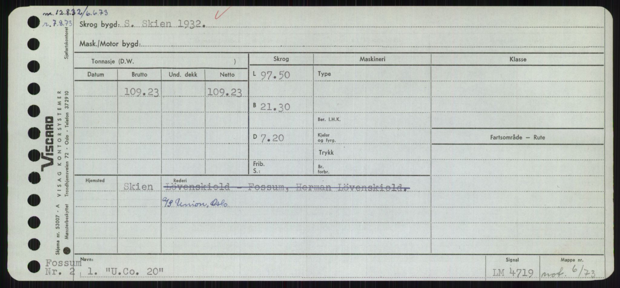 Sjøfartsdirektoratet med forløpere, Skipsmålingen, AV/RA-S-1627/H/Hc/L0001: Lektere, A-Y, p. 587