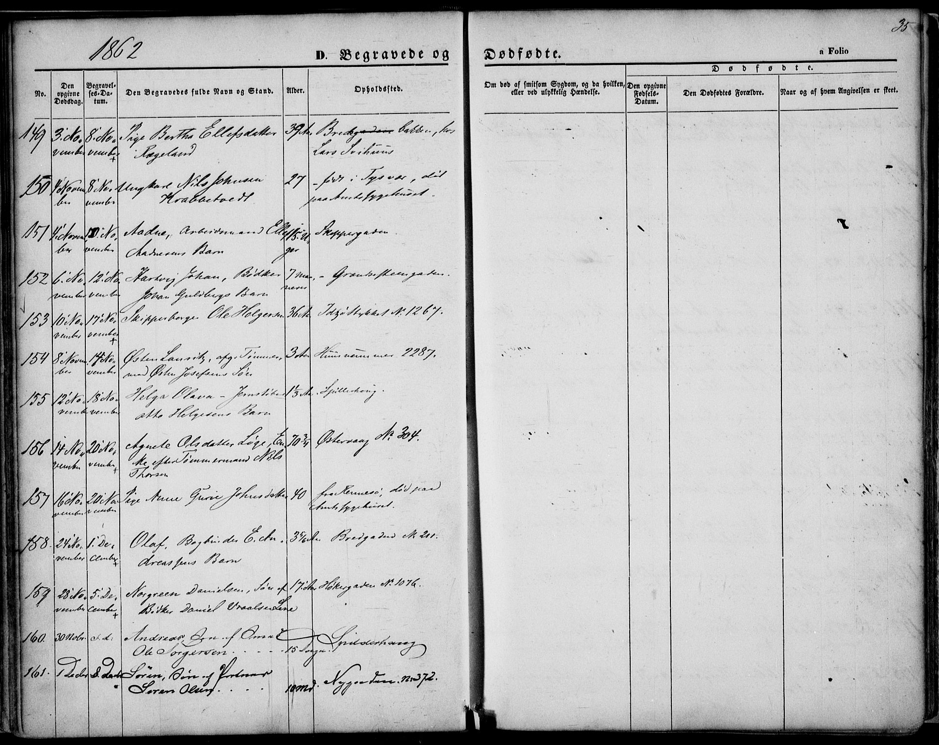 St. Petri sokneprestkontor, AV/SAST-A-101813/001/30/30BA/L0003: Parish register (official) no. A 3, 1861-1872, p. 35