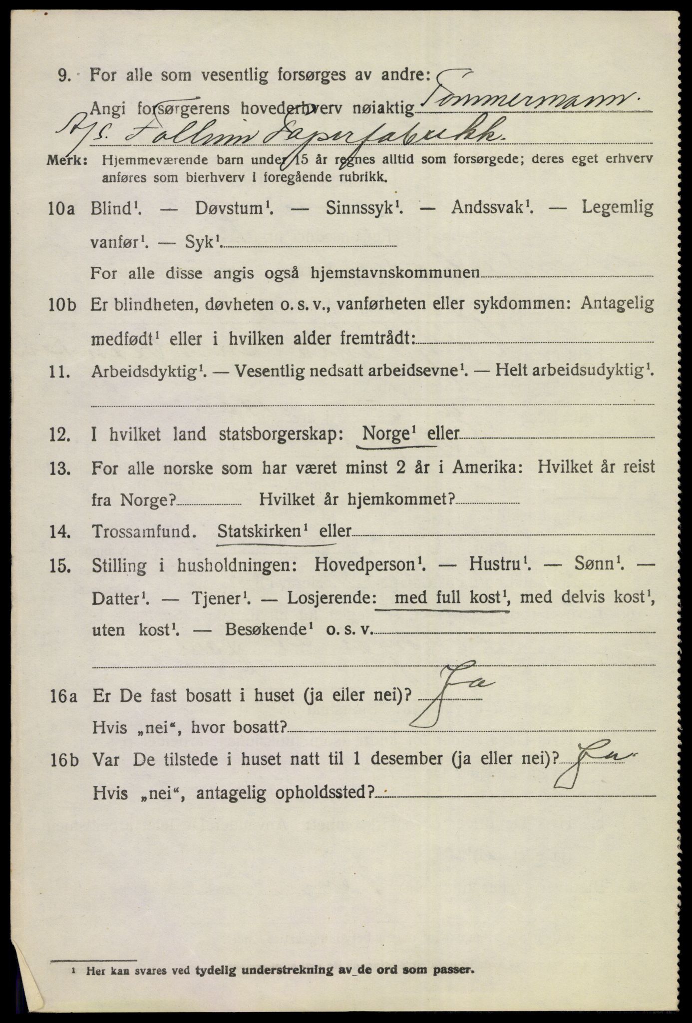 SAKO, 1920 census for Norderhov, 1920, p. 8652