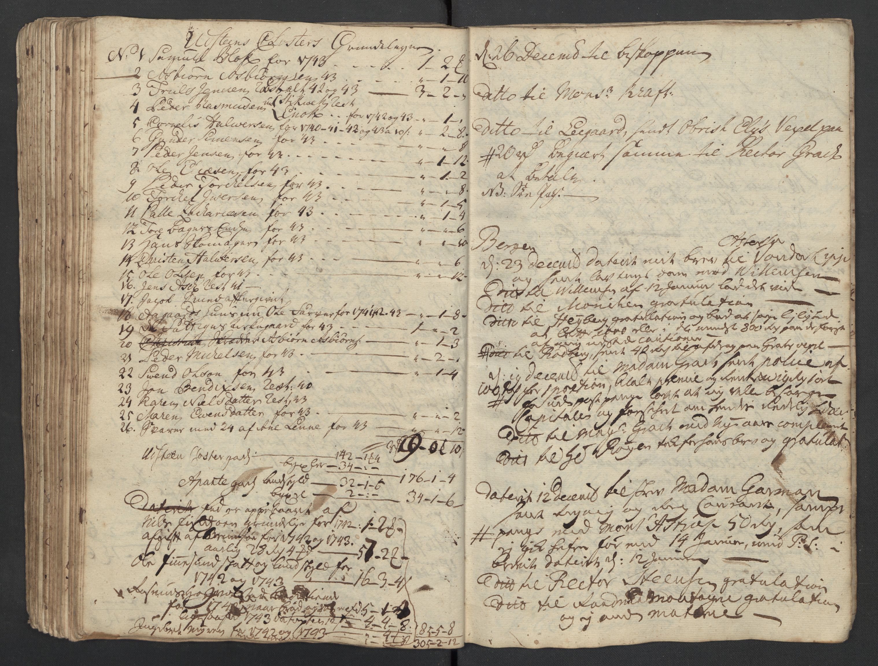 Pa 0119 - Smith, Lauritz Andersen og Lauritz Lauritzen, SAST/A-100231/O/L0001: Kopibøker m.m., 1740-1745, p. 131