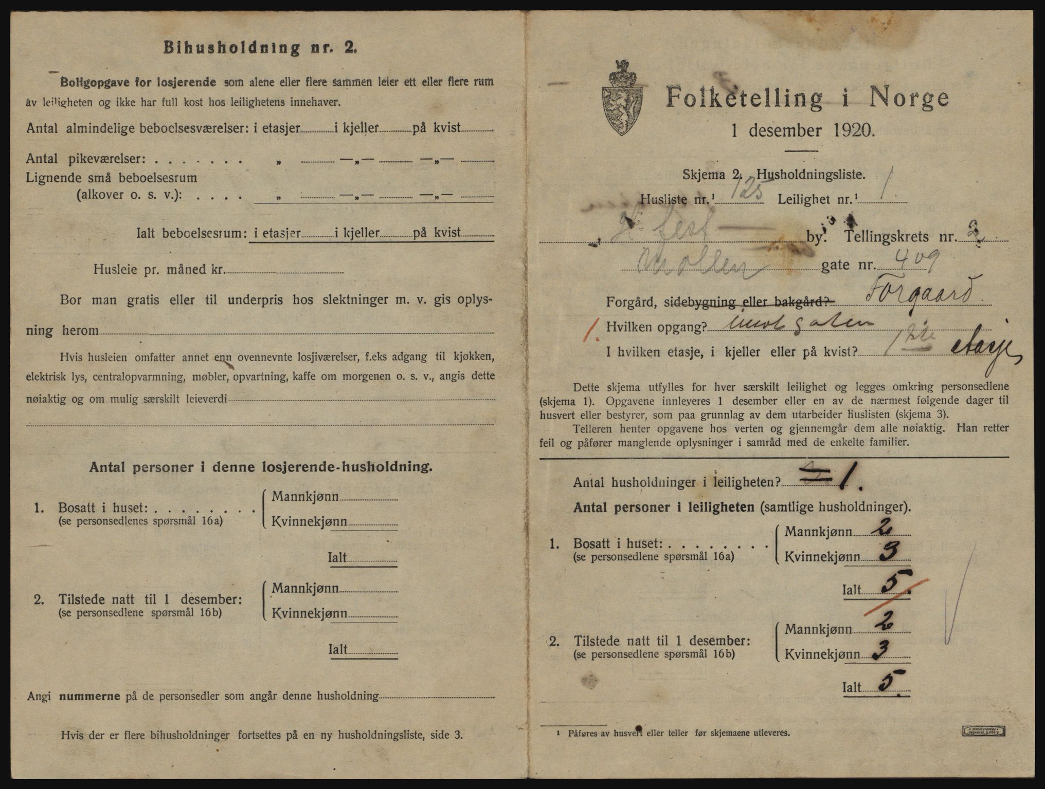 SATØ, 1920 census for Hammerfest, 1920, p. 2284