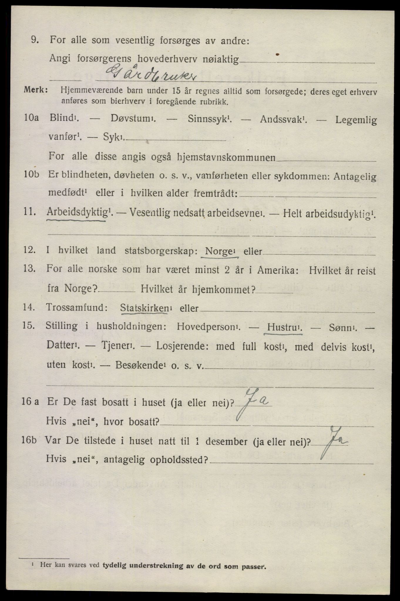 SAKO, 1920 census for Ramnes, 1920, p. 4303